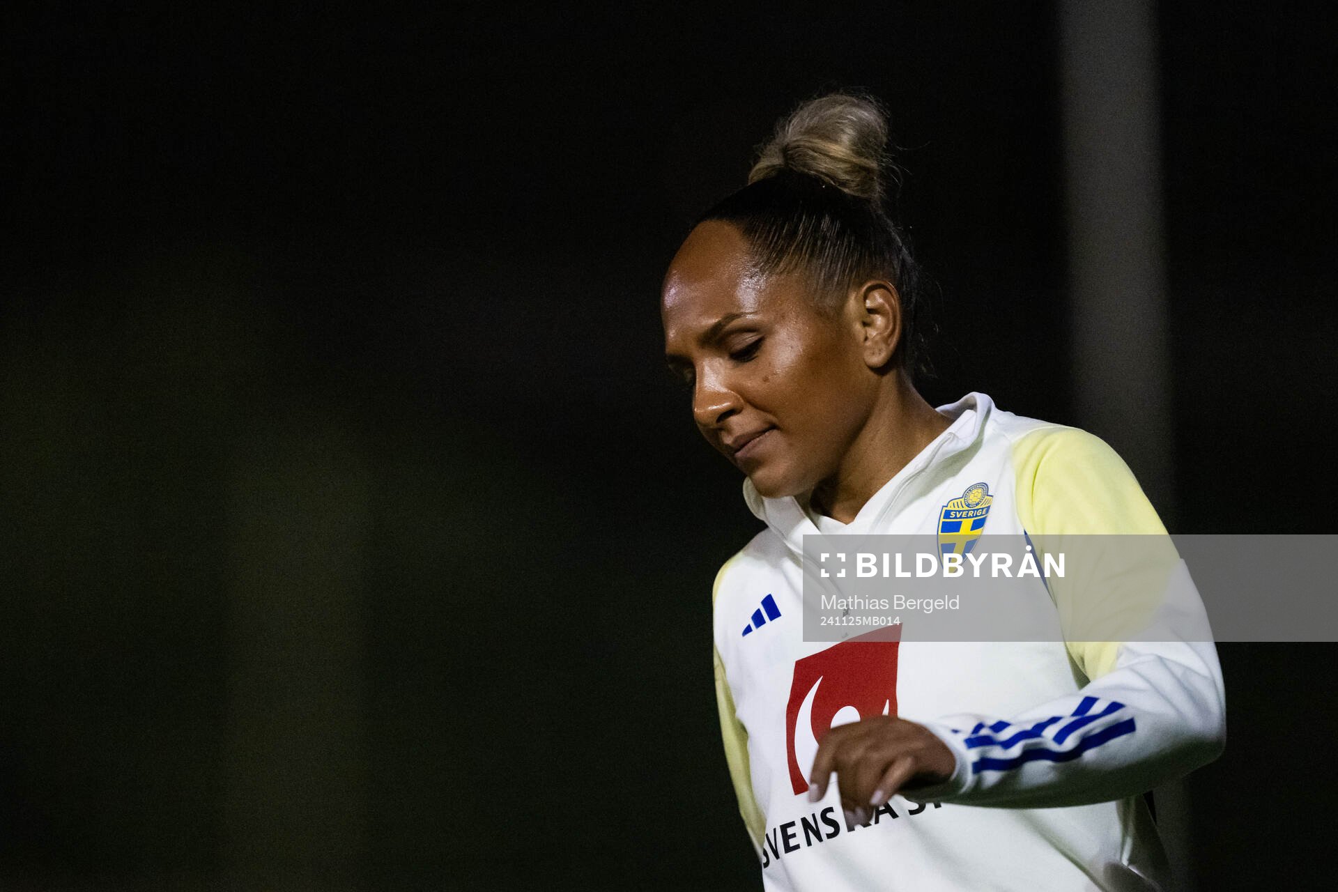 Madelen Janogy of the Swedish women's national football team