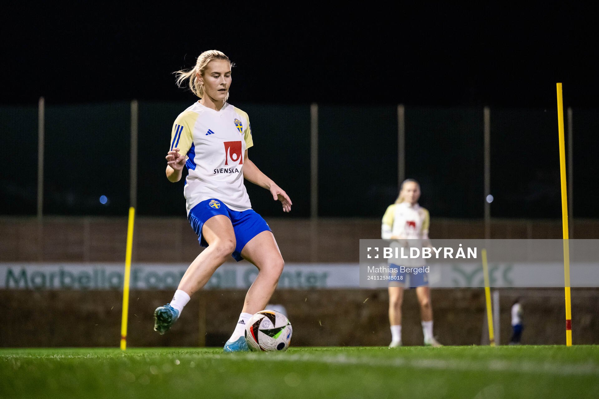 Amanda Nildén of the Swedish women's national football team