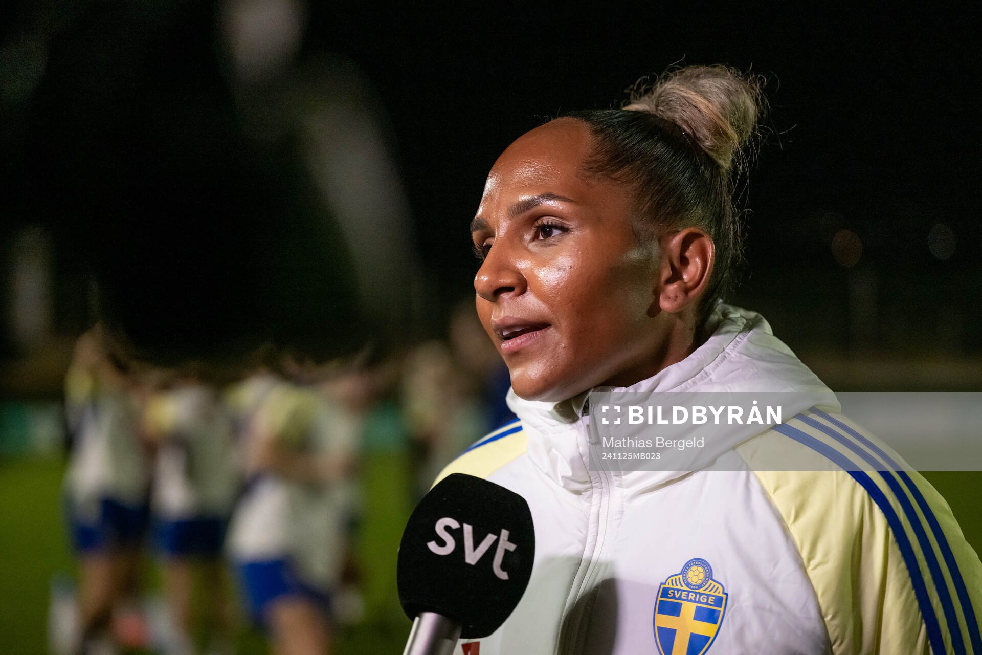 Madelen Janogy of the Swedish women's national football