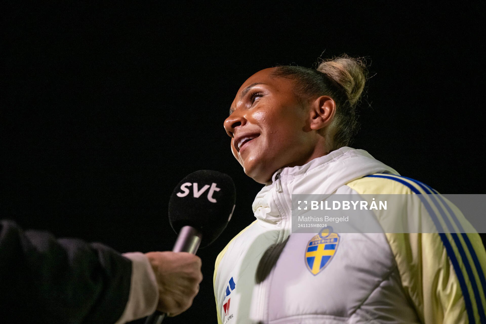 Madelen Janogy of the Swedish women's national football
