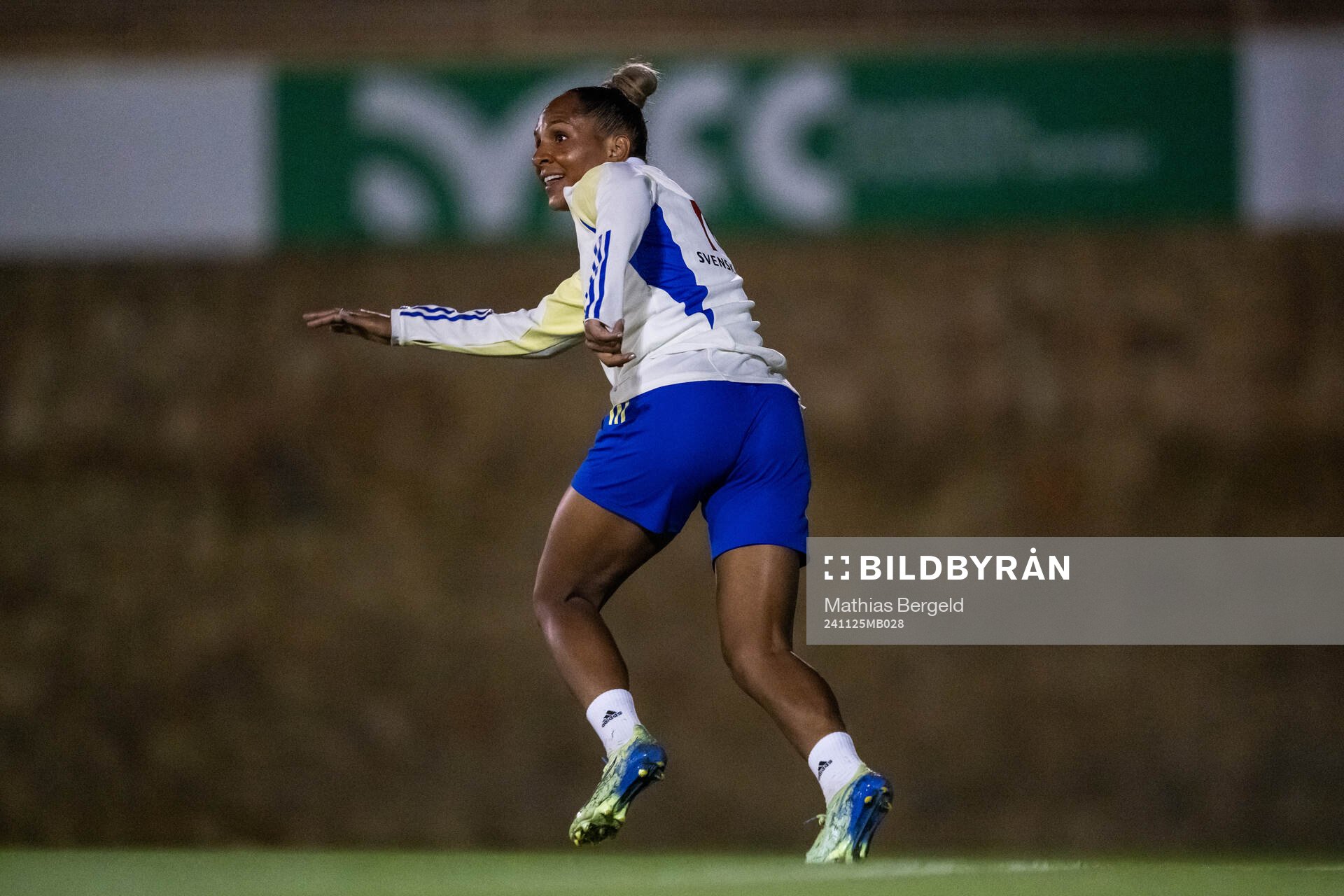 Madelen Janogy of the Swedish women's national football team