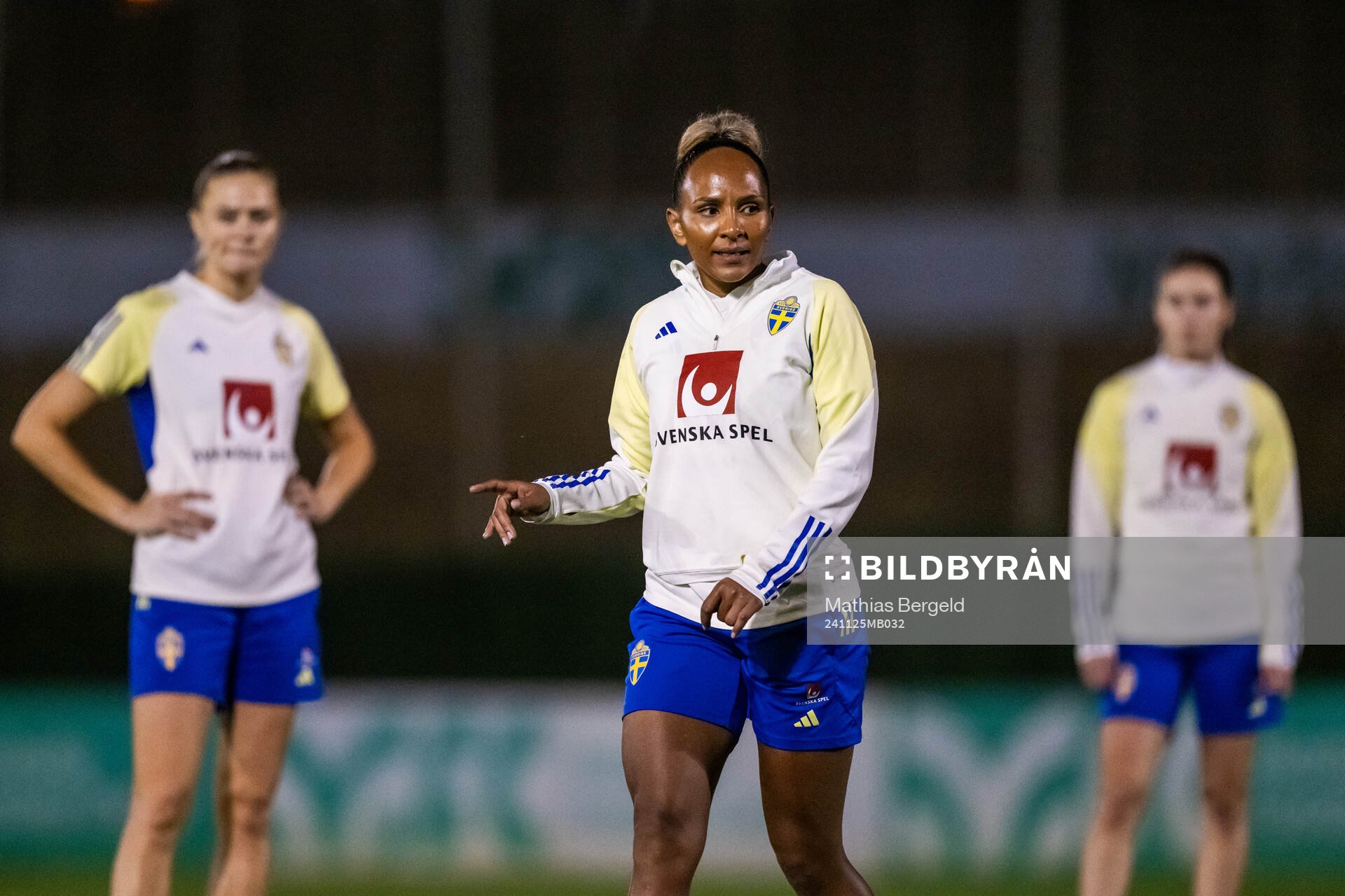 Madelen Janogy of the Swedish women's national football team