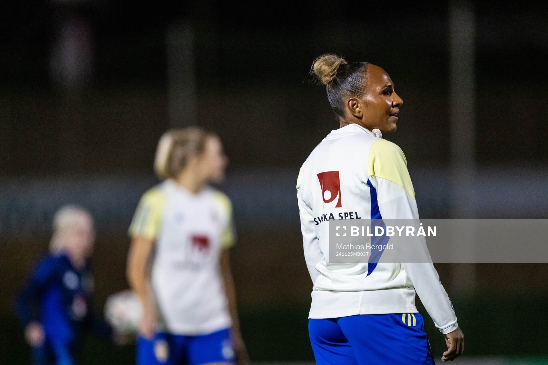 Madelen Janogy of the Swedish women's national football team