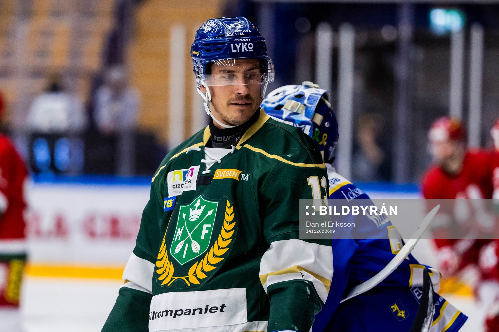Leksands Jon Knuts i Malungs tröja