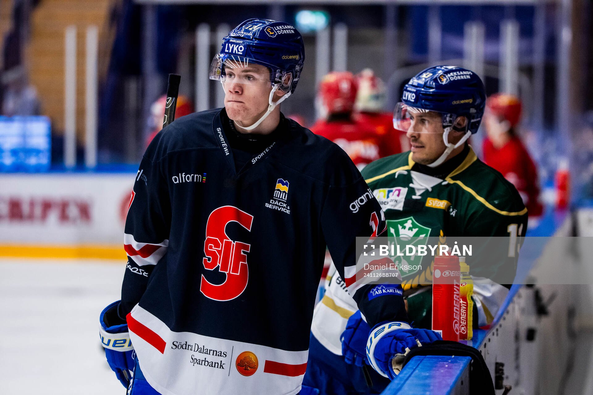 Leksands Dennis Altörn i Säter tröja