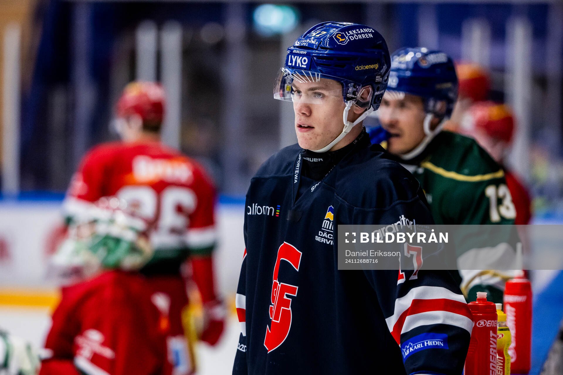 Leksands Dennis Altörn i Säter tröja