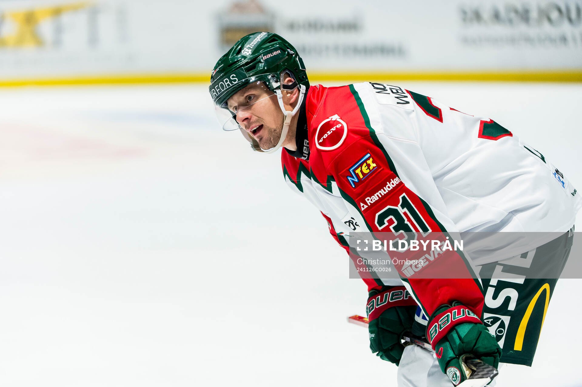 Frölundas Nicklas Lasu deppar