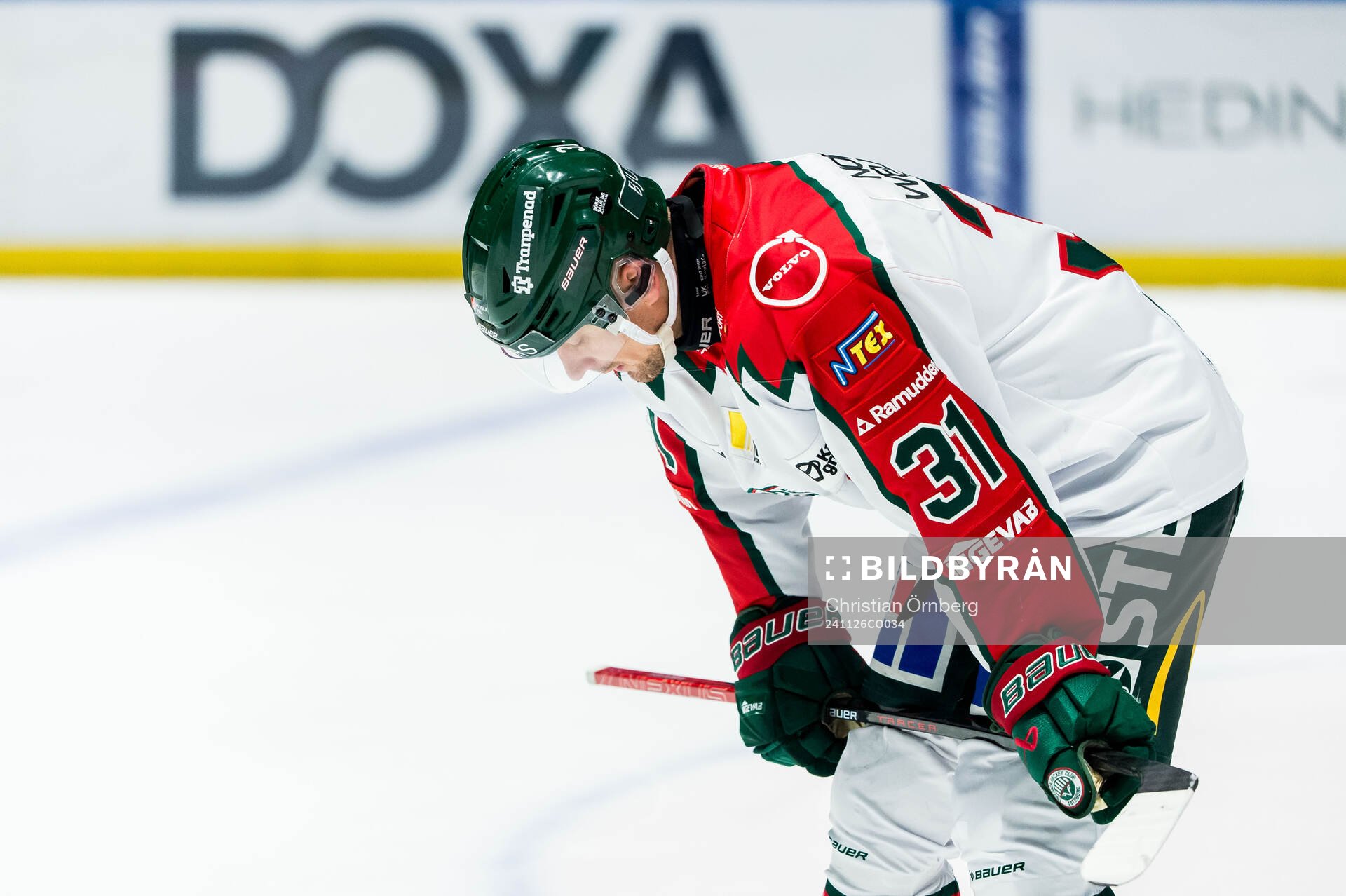 Frölundas Nicklas Lasu deppar