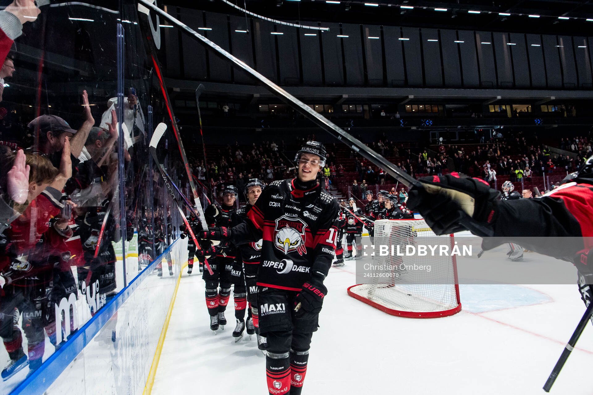 Malmö Redhawks William von Barnekow jublar