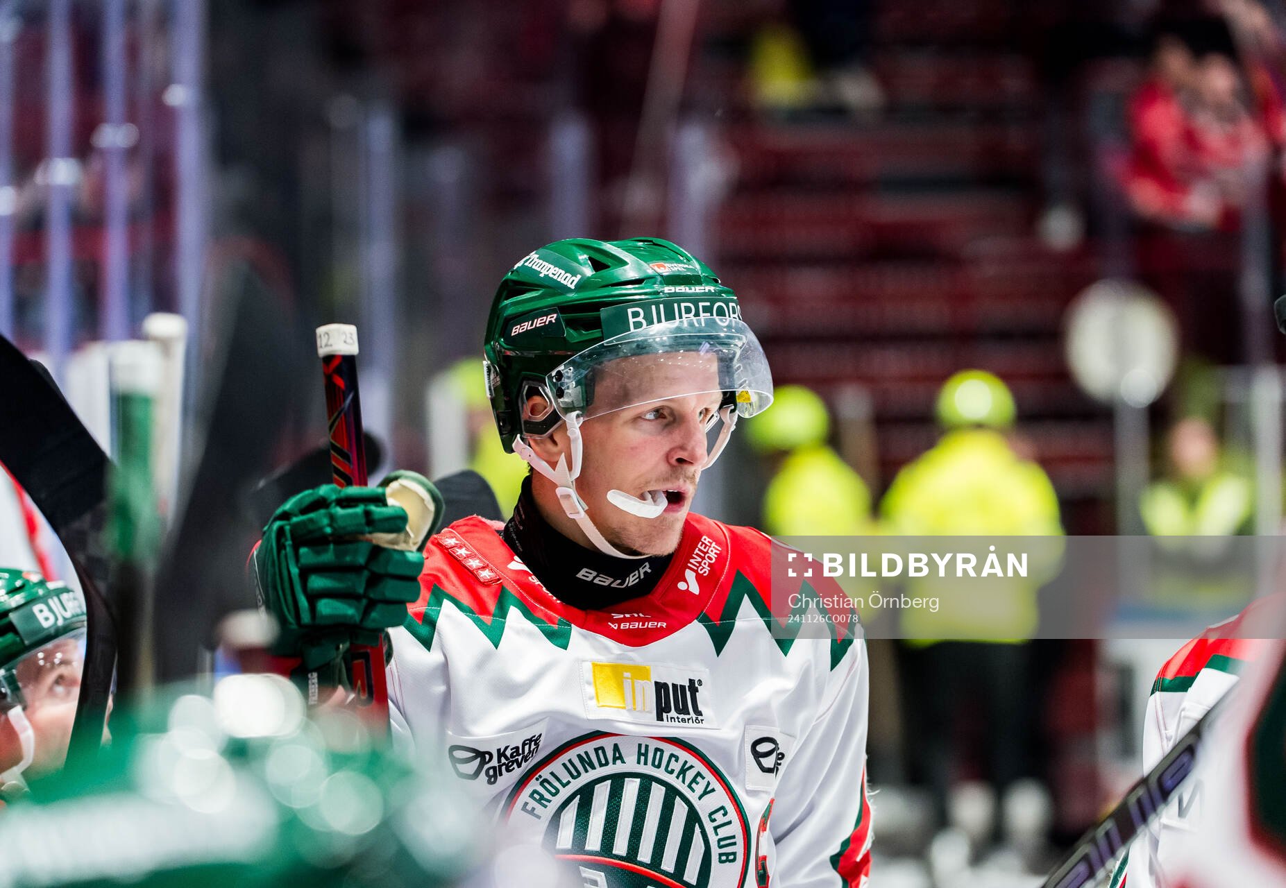 Frölundas Max Friberg deppar