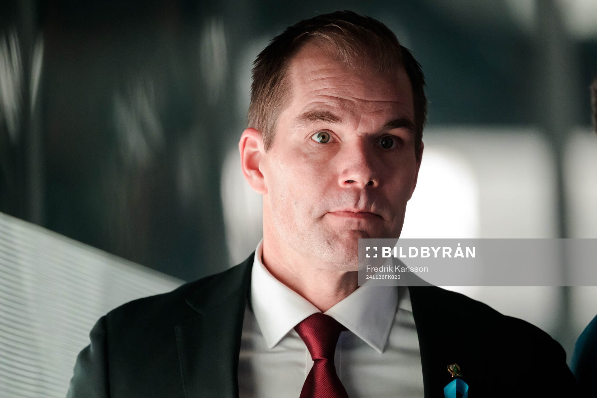 Färjestads tränare Thomas Mitell