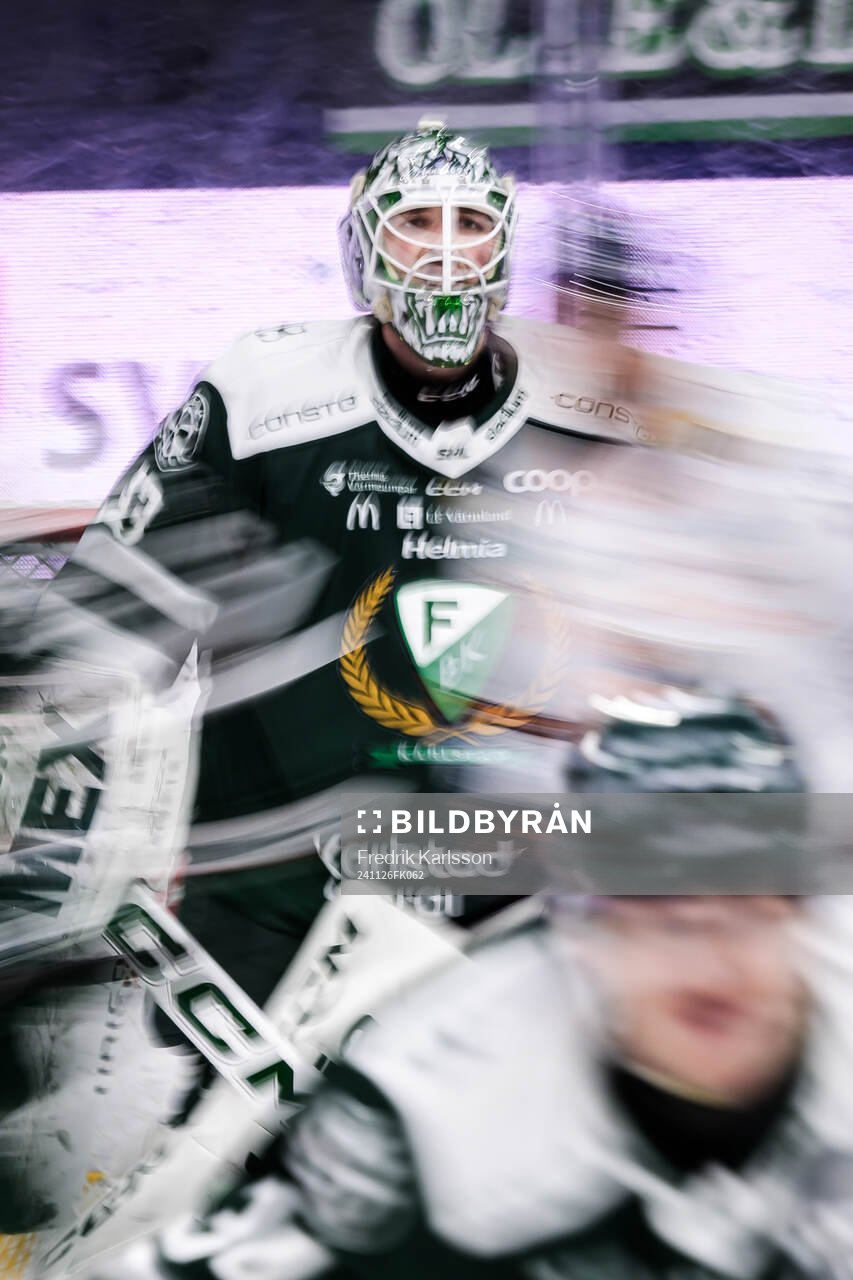 Färjestads målvakt Maxime Lagacé