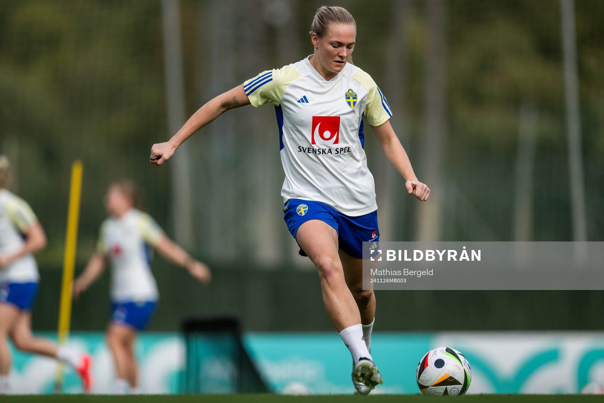 Magdalena Eriksson of the Swedish women's national football