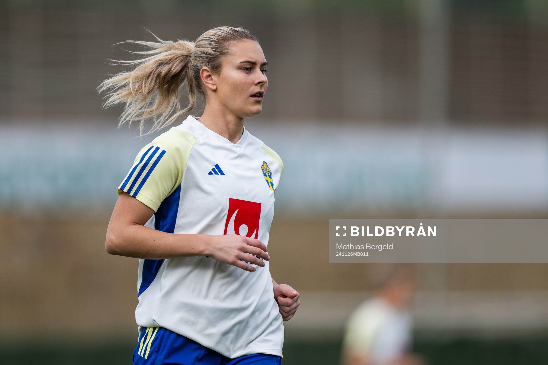 Amanda Nildén of the Swedish women's national football team