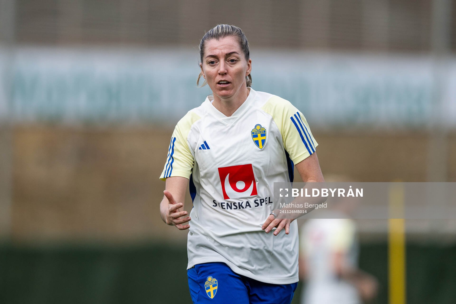 Linda Sembrant of the Swedish women's national football team