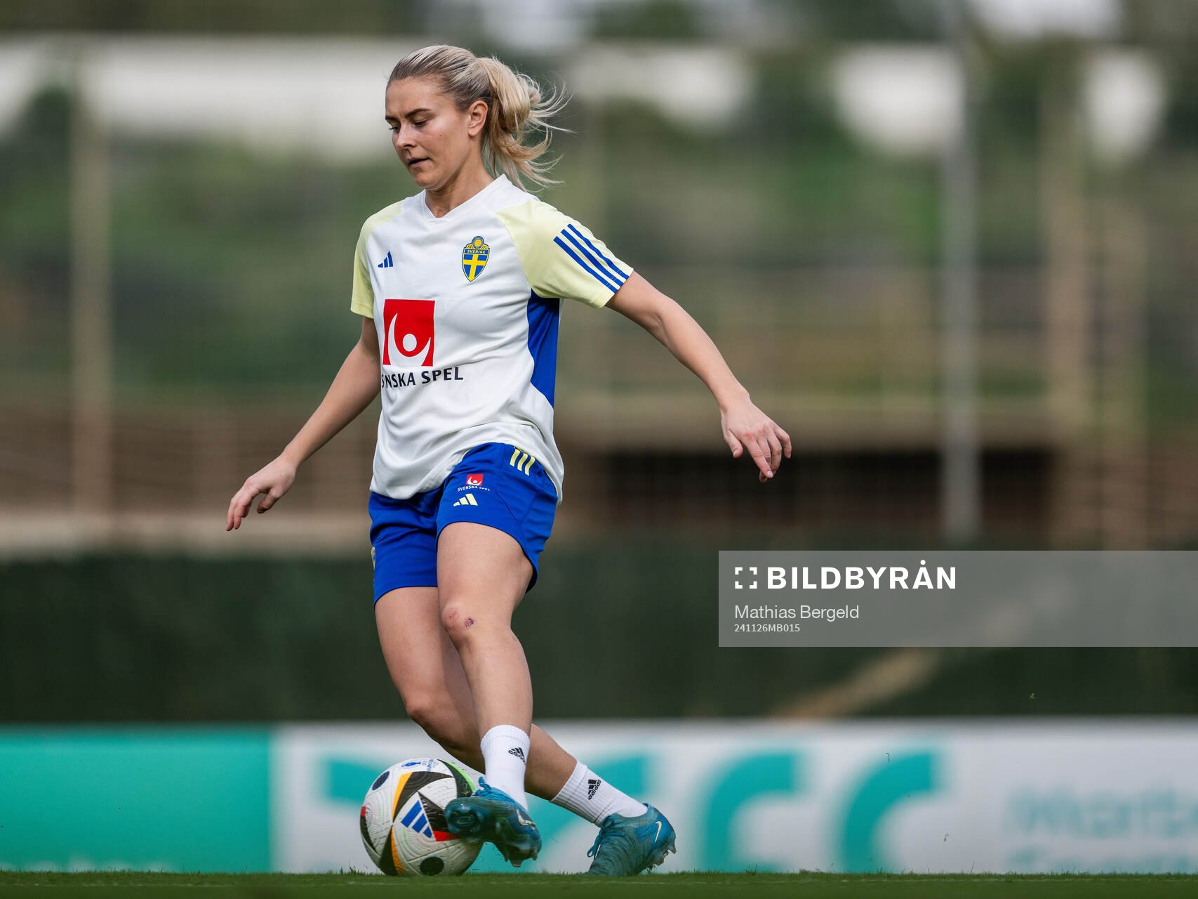 Amanda Nildén of the Swedish women's national football team