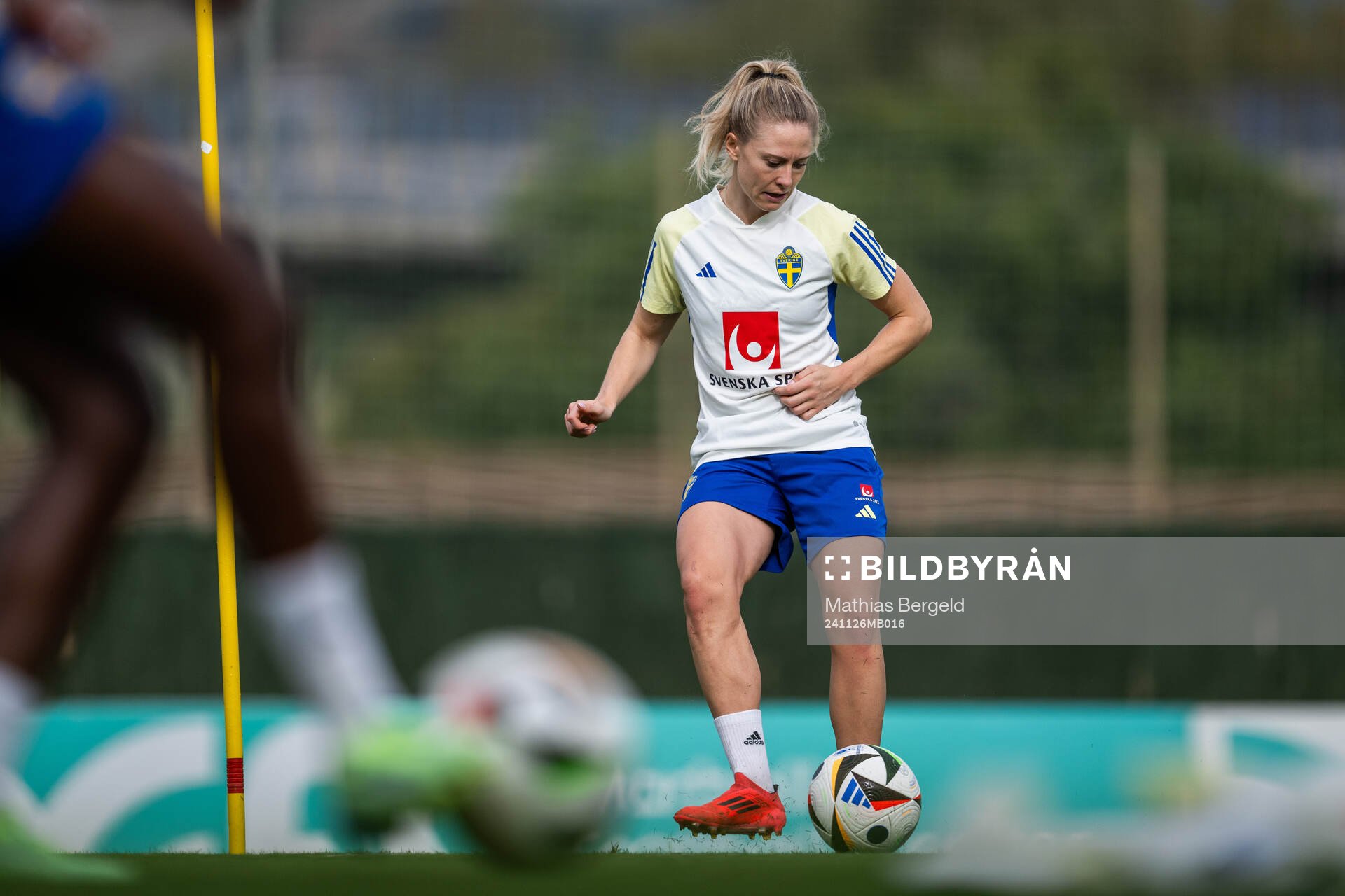 Rebecka Blomqvist of the Swedish women's national football