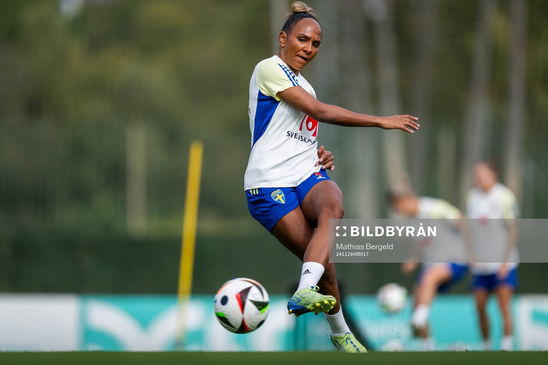 Madelen Janogy of the Swedish women's national football team