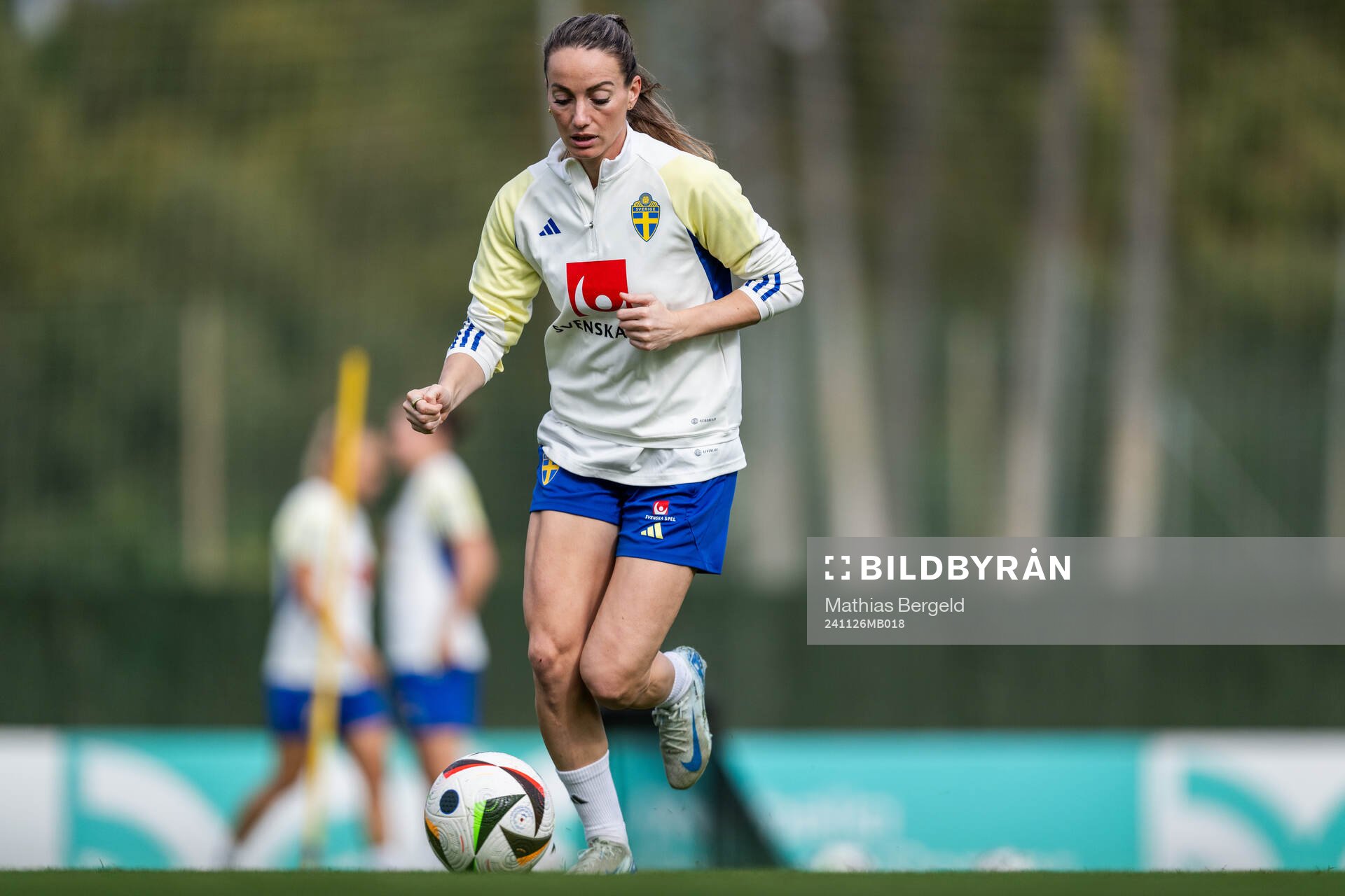 Kosovare Asllani of the Swedish women's national football