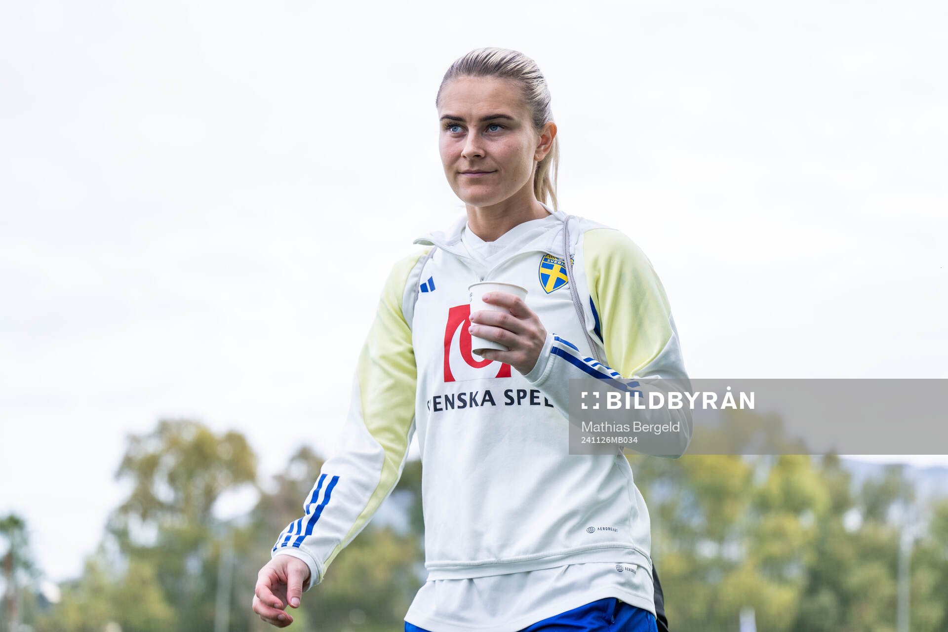 Amanda Nildén of the Swedish women's national football team