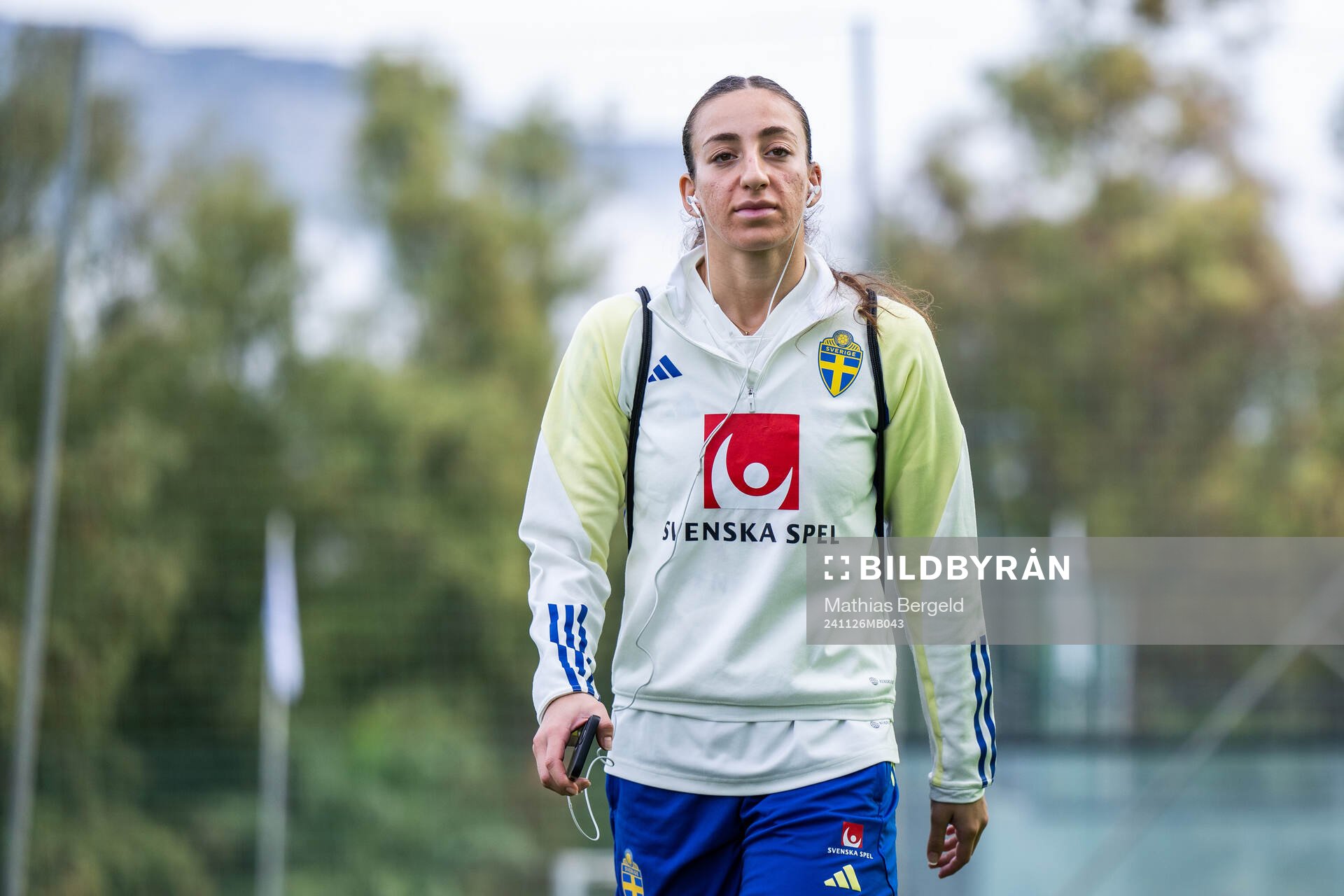 Rusul Rosa Kafaji of the Swedish women's national football
