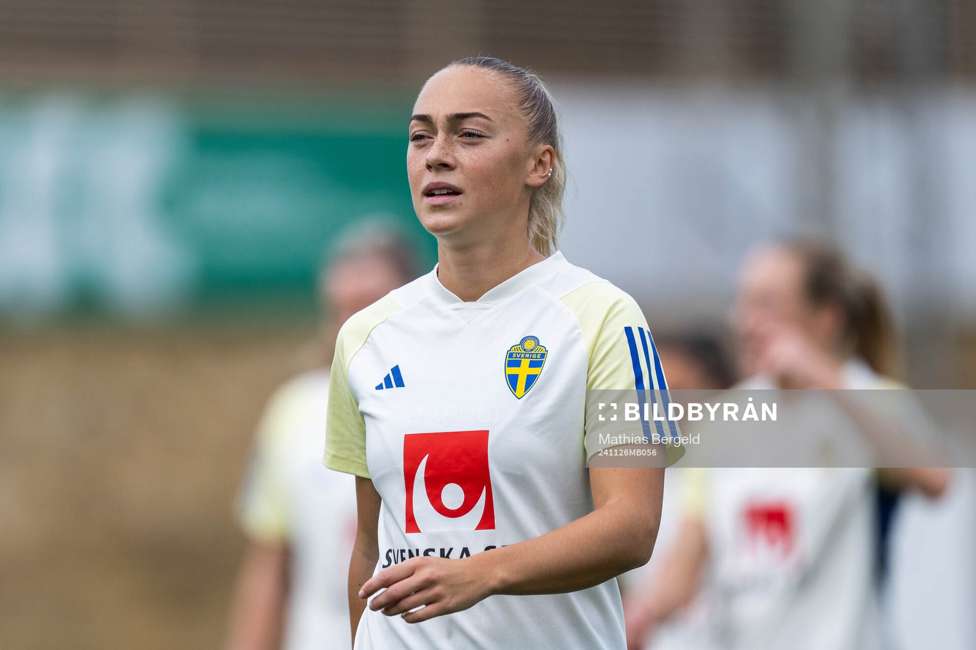 Hanna Bennison of the Swedish women's national football team