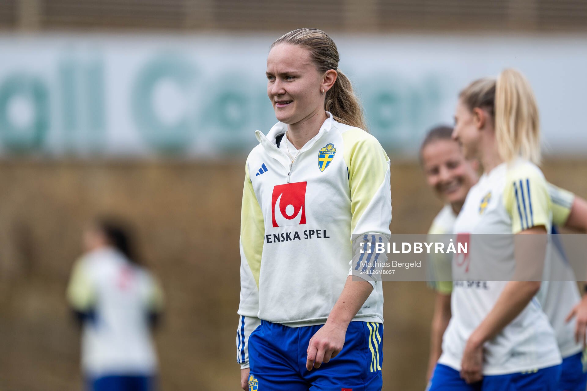 Matilda Vinberg of the Swedish women's national football