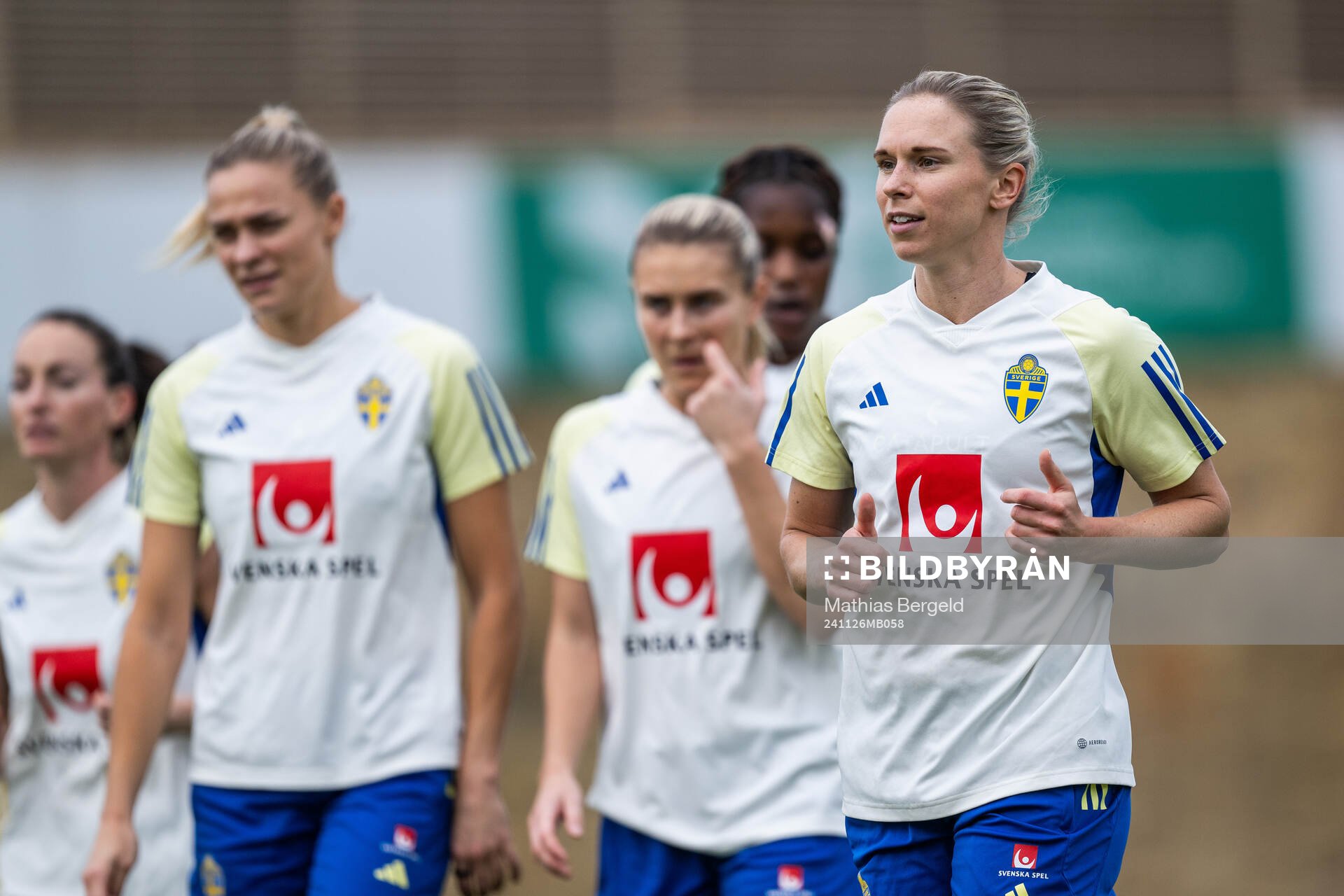 Jonna Andersson of the Swedish women's national football