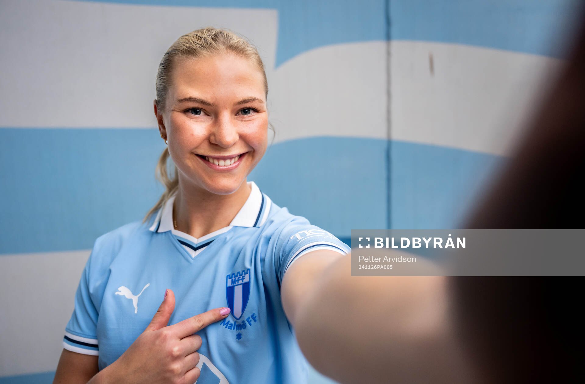 Malmö FF presenterar Ellen Löfqvist som ny spelare