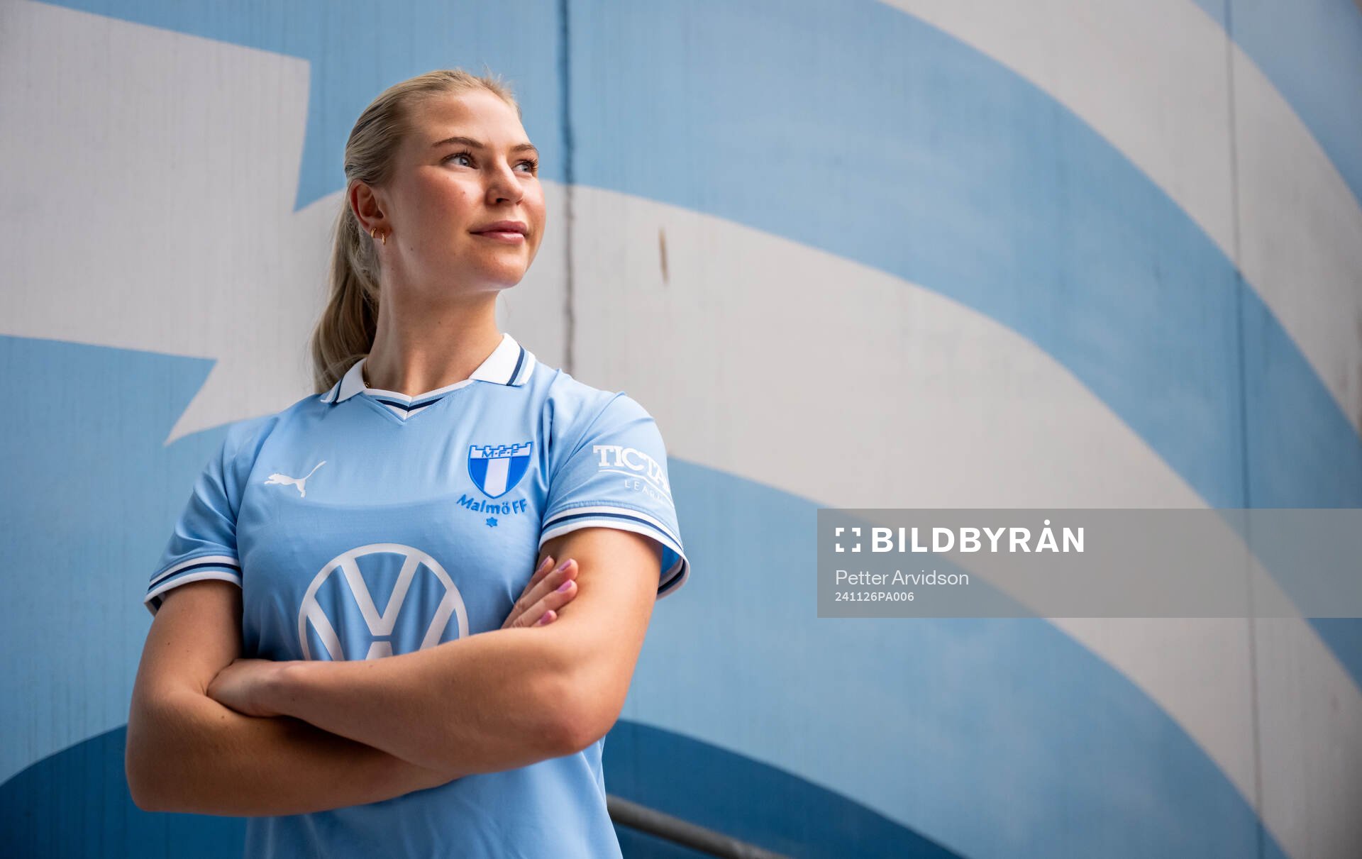 Malmö FF presenterar Ellen Löfqvist som ny spelare