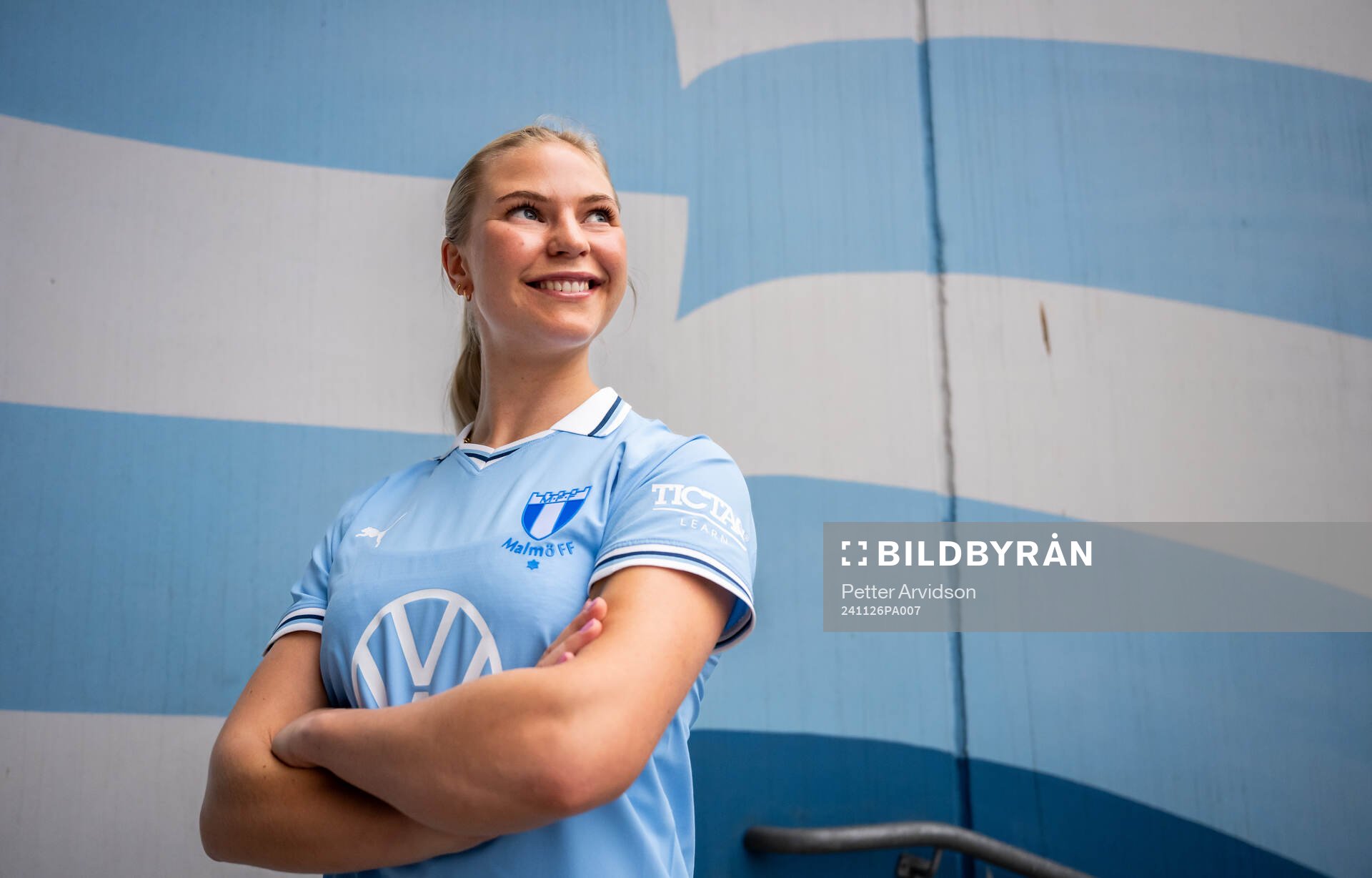 Malmö FF presenterar Ellen Löfqvist som ny spelare