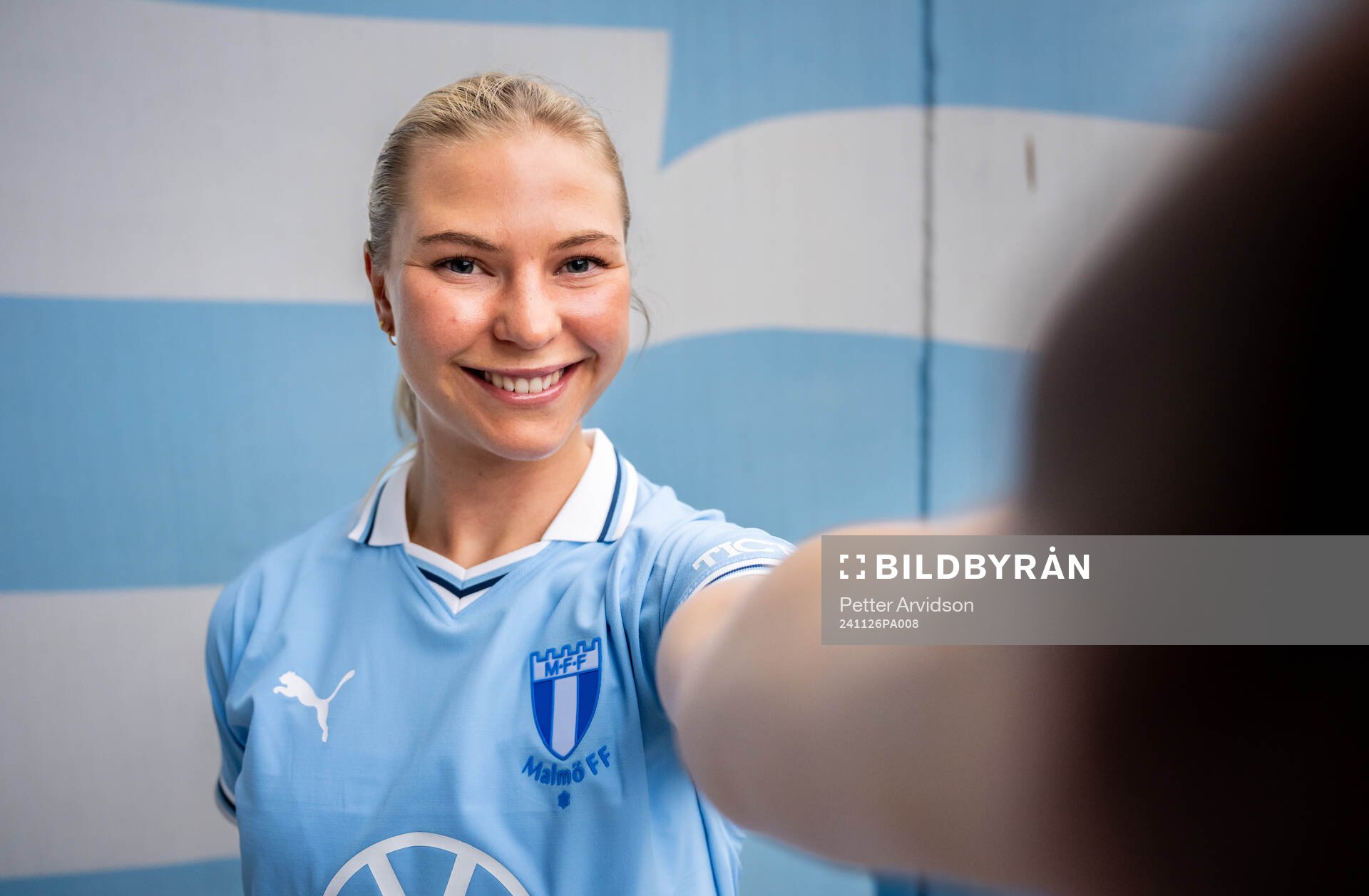 Malmö FF presenterar Ellen Löfqvist som ny spelare