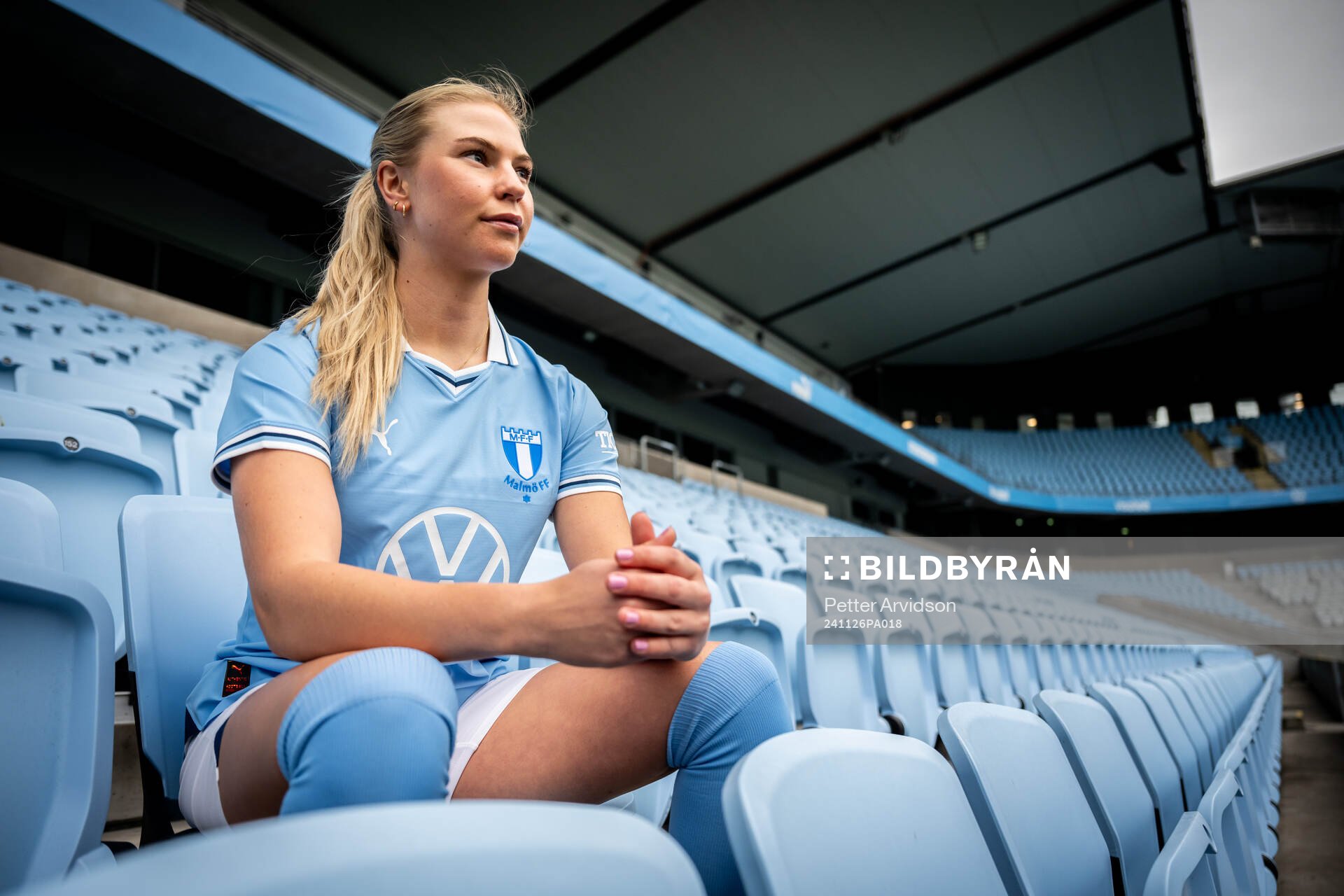 Malmö FF presenterar Ellen Löfqvist som ny spelare