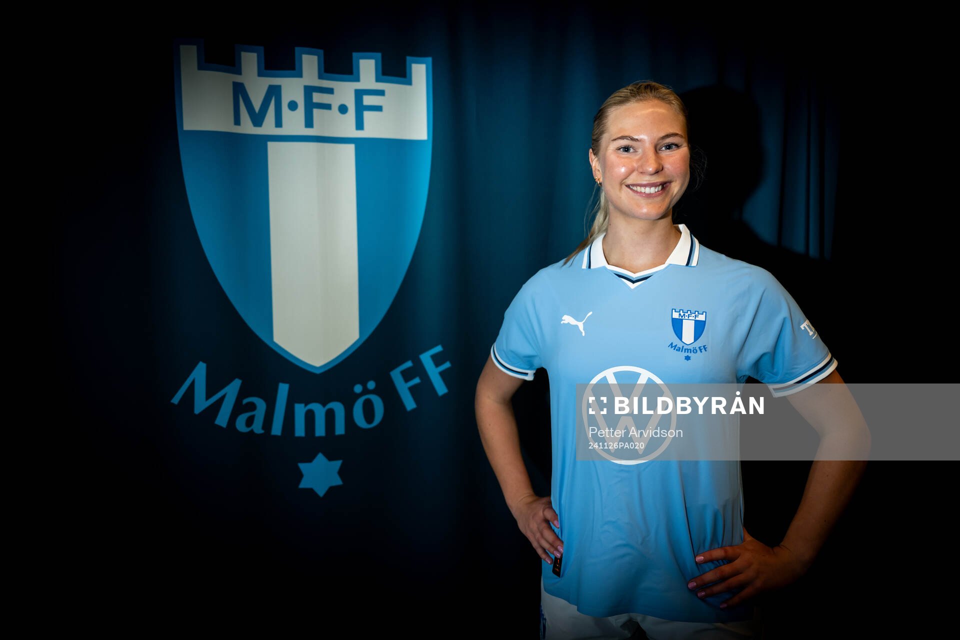 Malmö FF presenterar Ellen Löfqvist som ny spelare