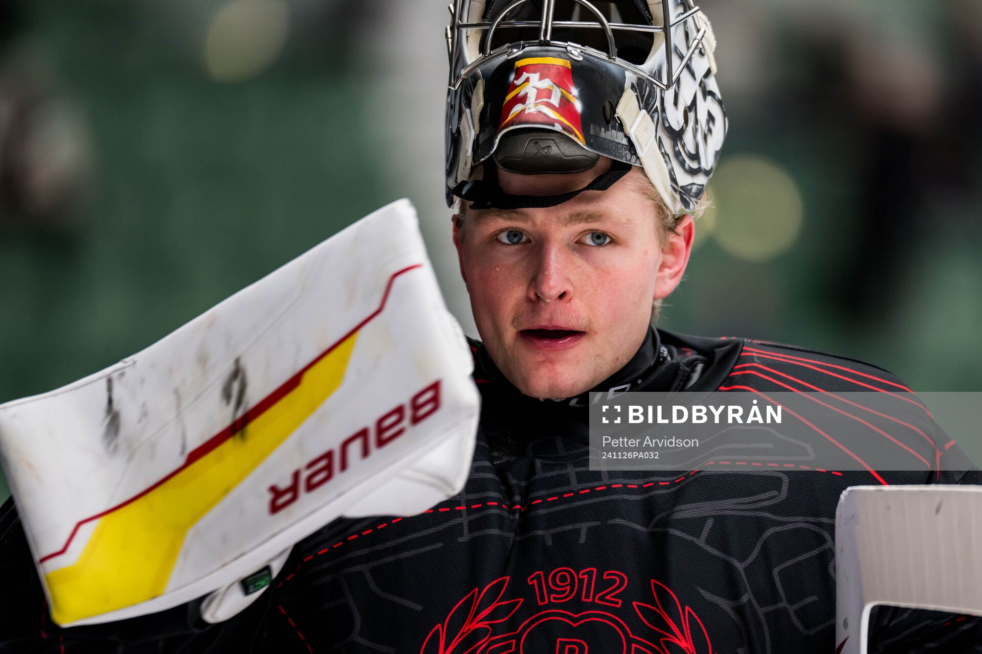 Brynäs målvakt Ludvig Persson