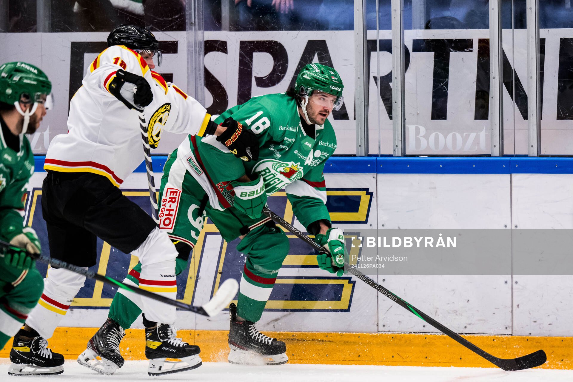 Brynäs Anton Rödin och Rögles Dennis Everberg