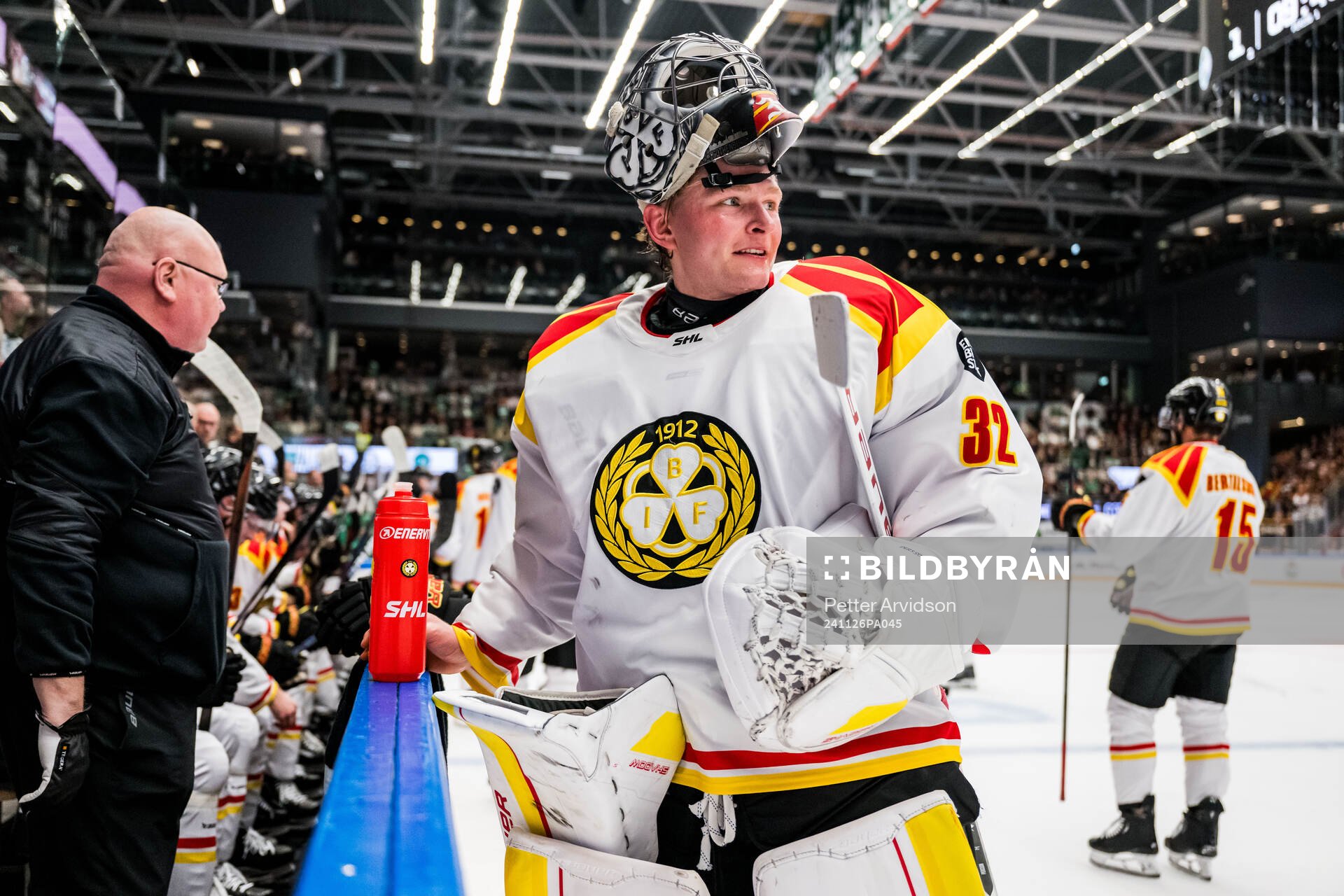 Brynäs målvakt Ludvig Persson