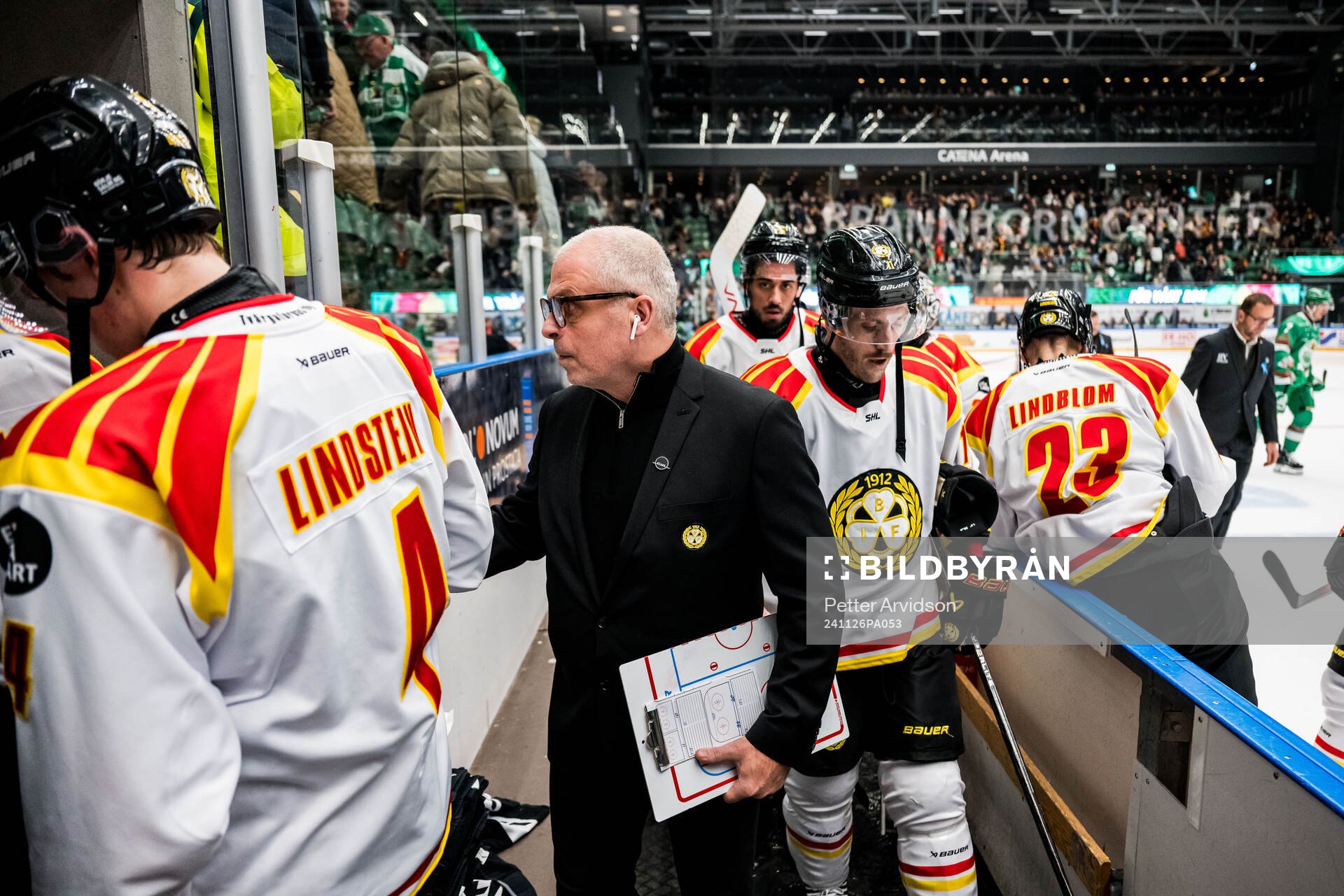 Brynäs assisterande tränare Anders Carlsson