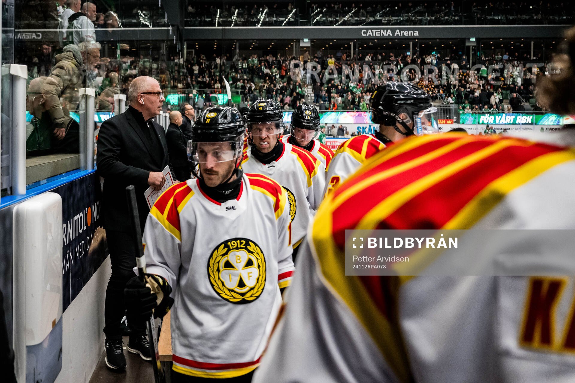 Brynäs assisterande tränare Anders Carlsson
