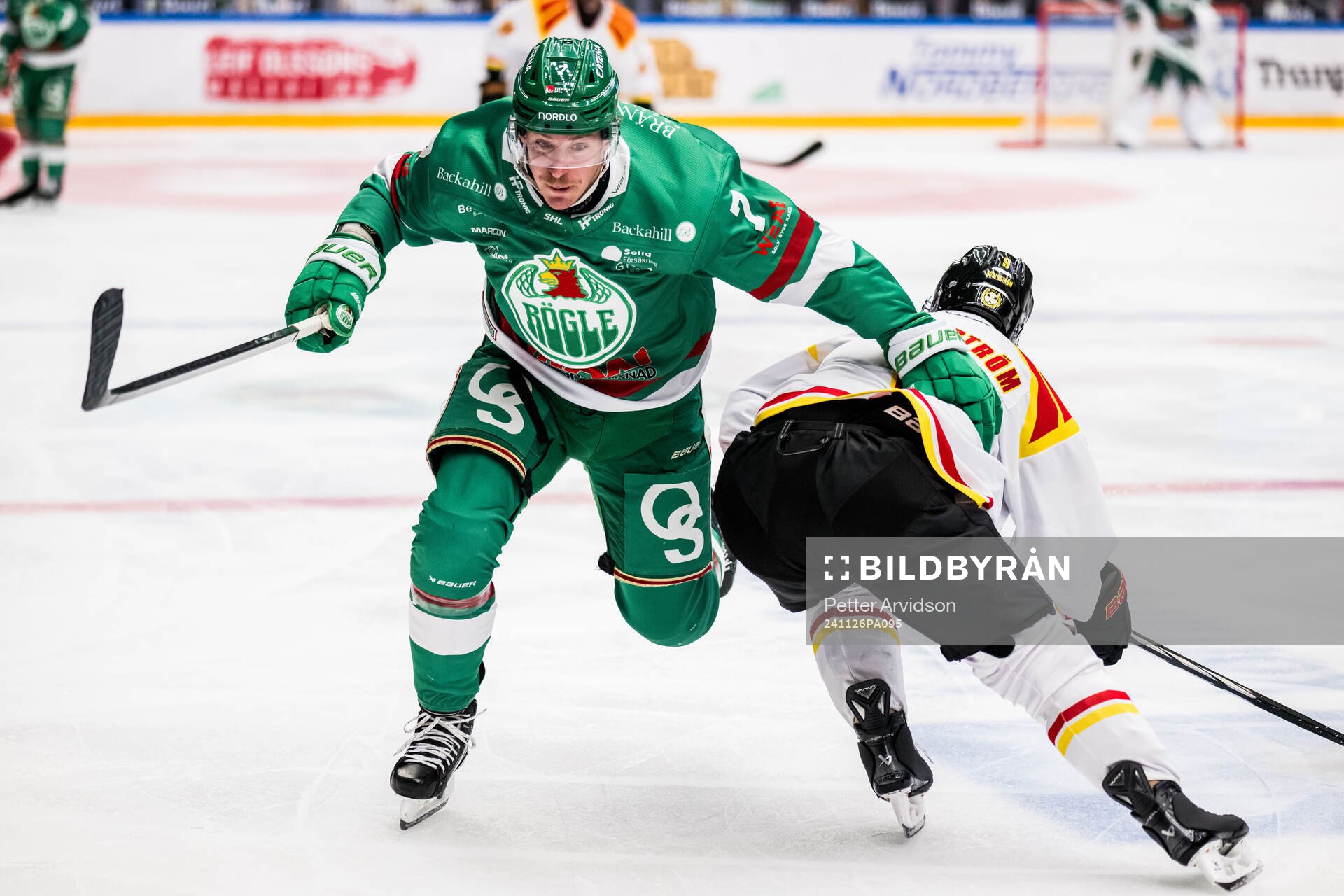 Rögles Carter Ashton och Brynäs Victor Söderström
