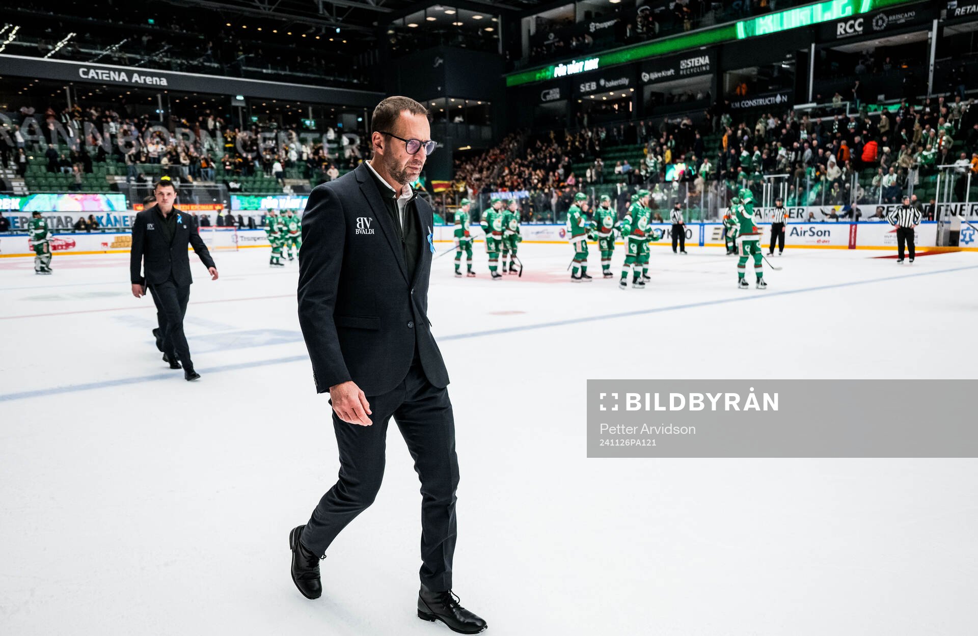 Rögles tränare Roger Hansson deppar