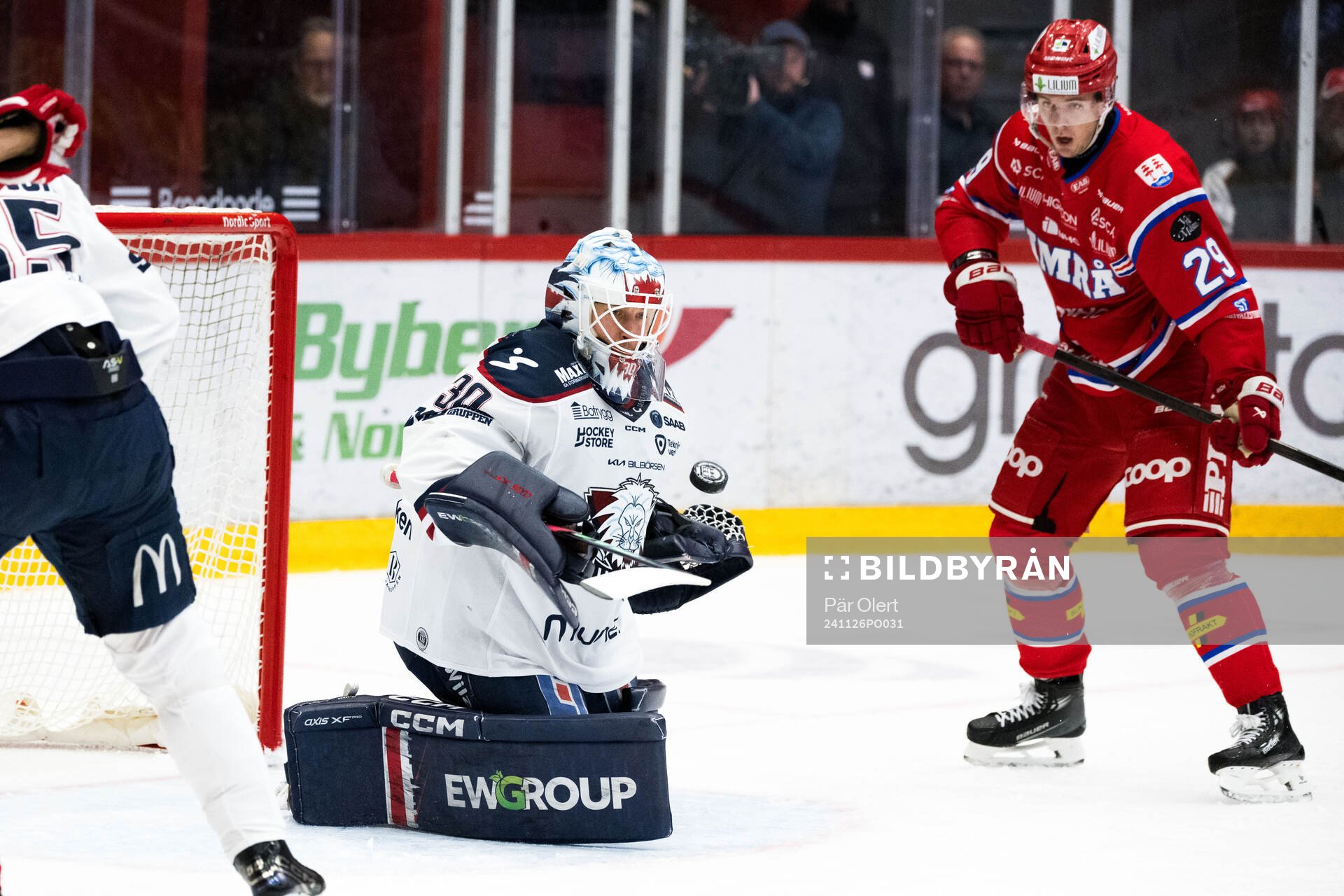 Linköpings målvakt Christian Heljanko