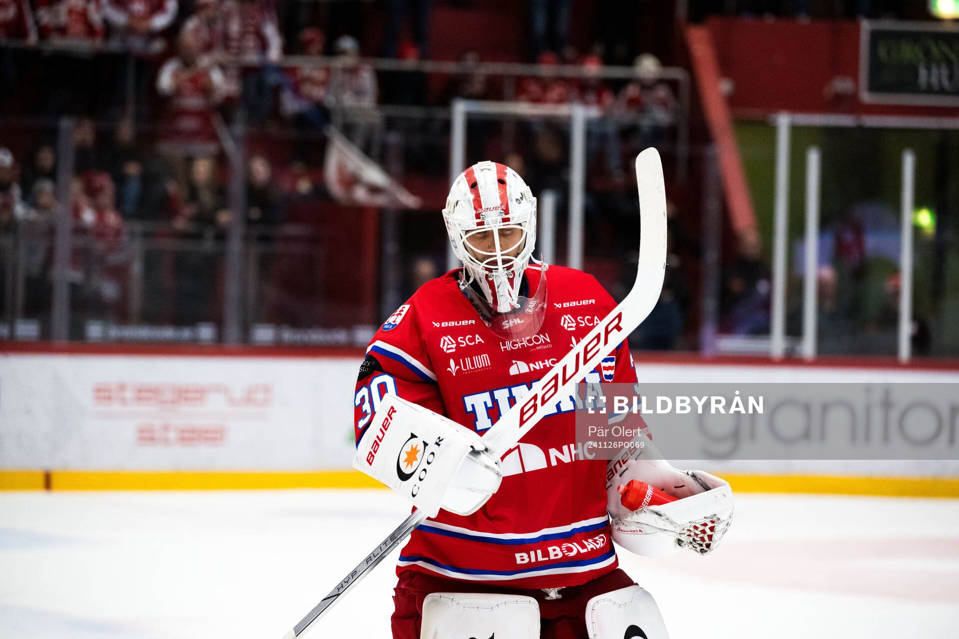 Timrås målvakt Jacob Johansson