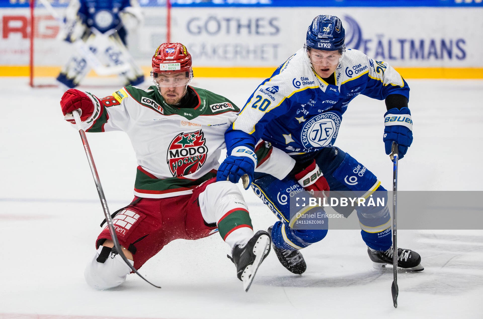 Modos Johan Södergran och Leksands Axel Rindell