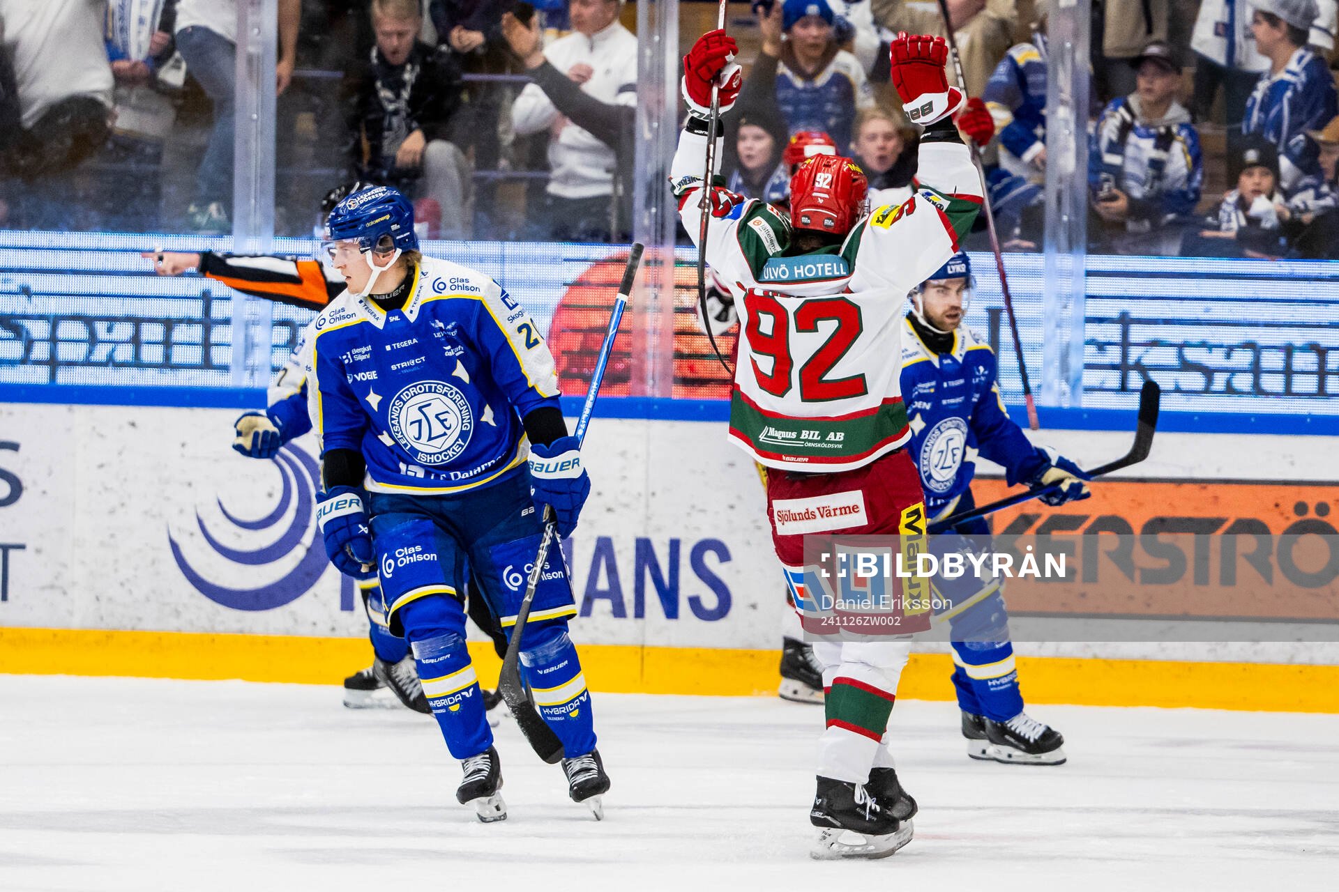 Modos Jesper Olofsson jubel