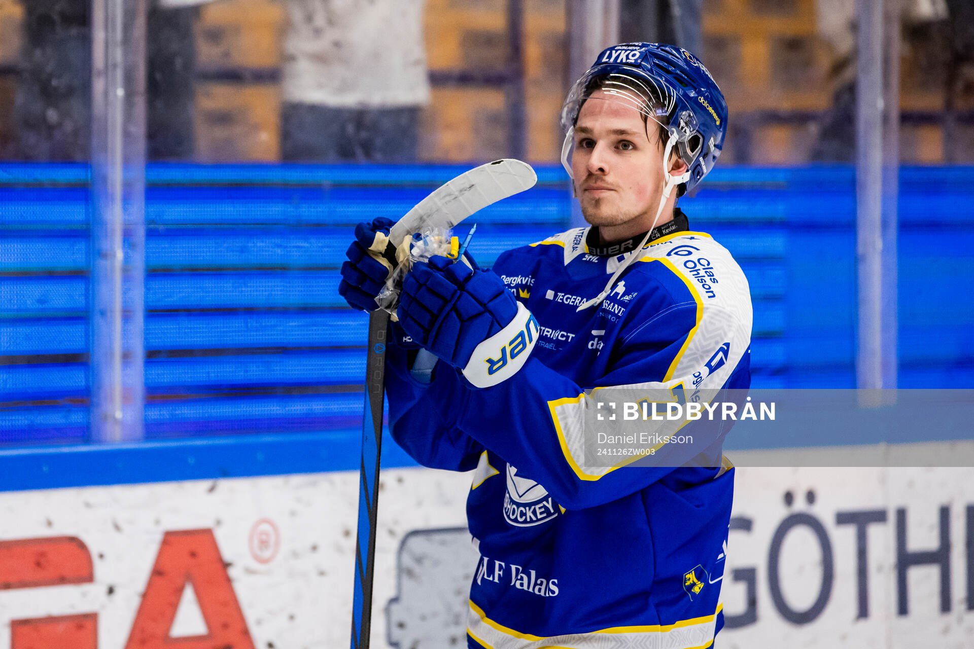 Leksands Marcus Karlberg utsedd till matchens krigare