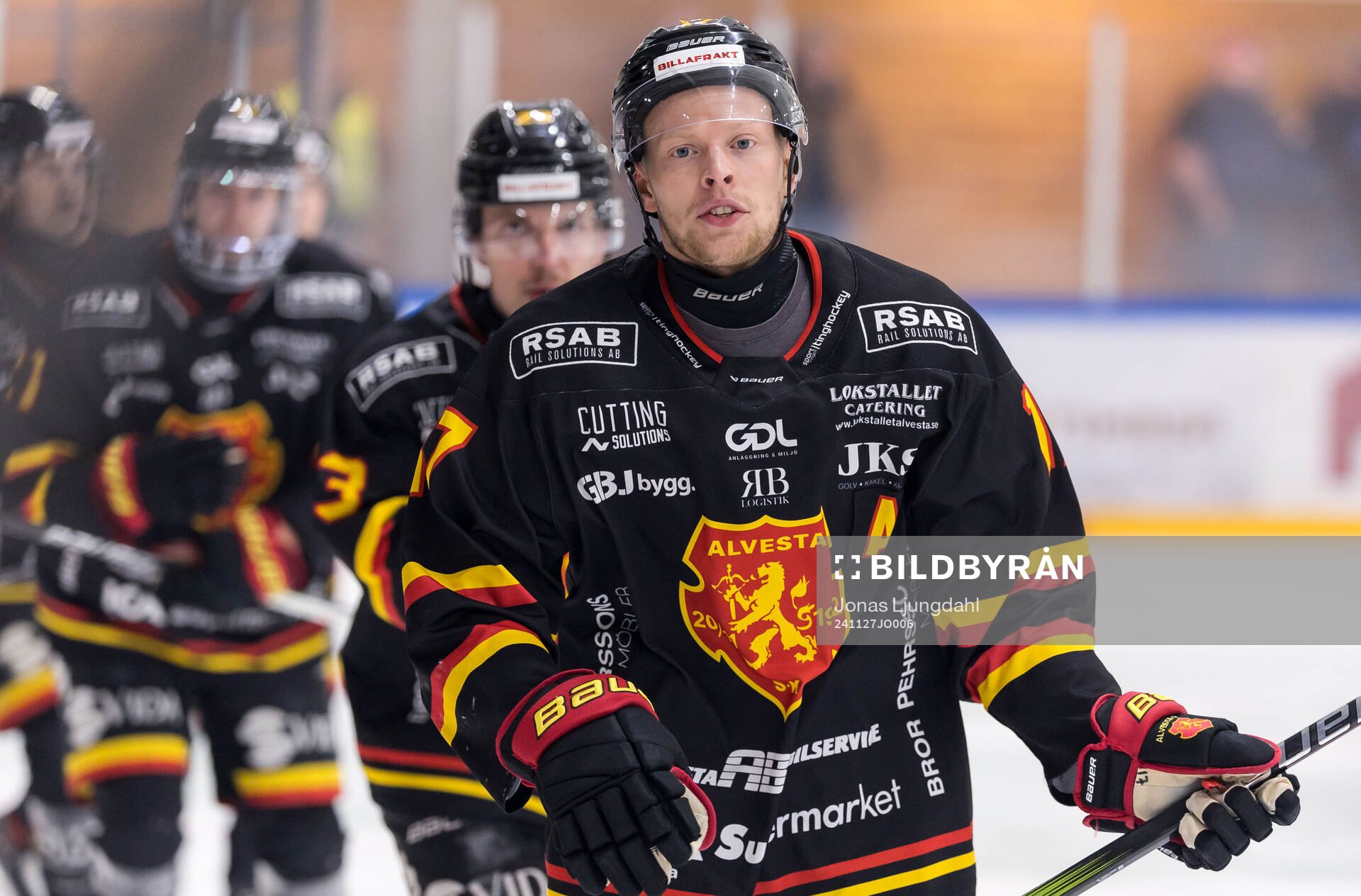 Alvesta SKs Hampus Andreen jublar