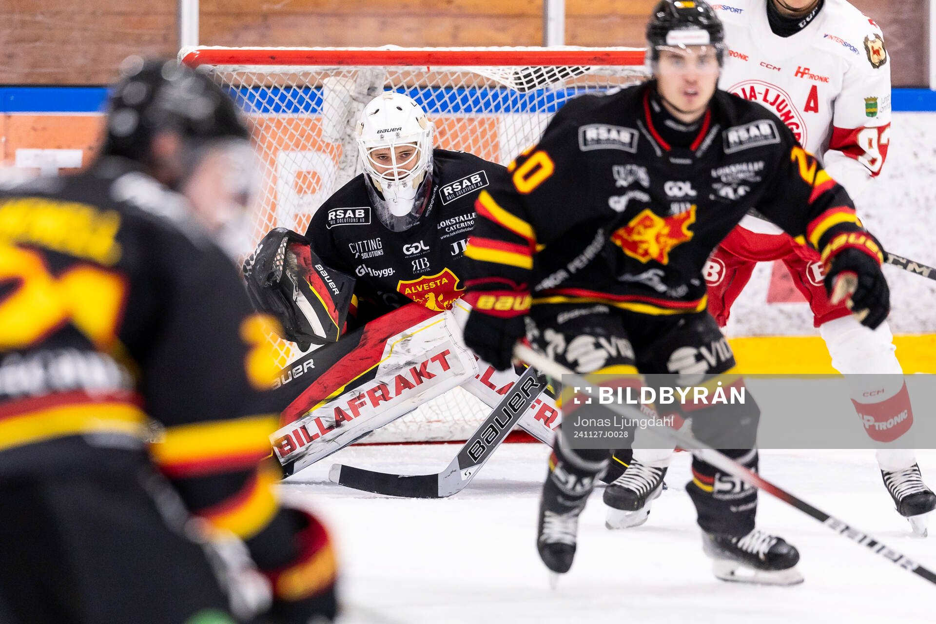 Alvesta SKs målvakt Algot Persson