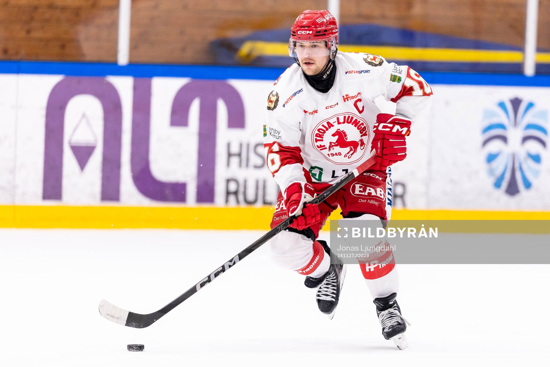 Troja/Ljungbys Dennis Fröland