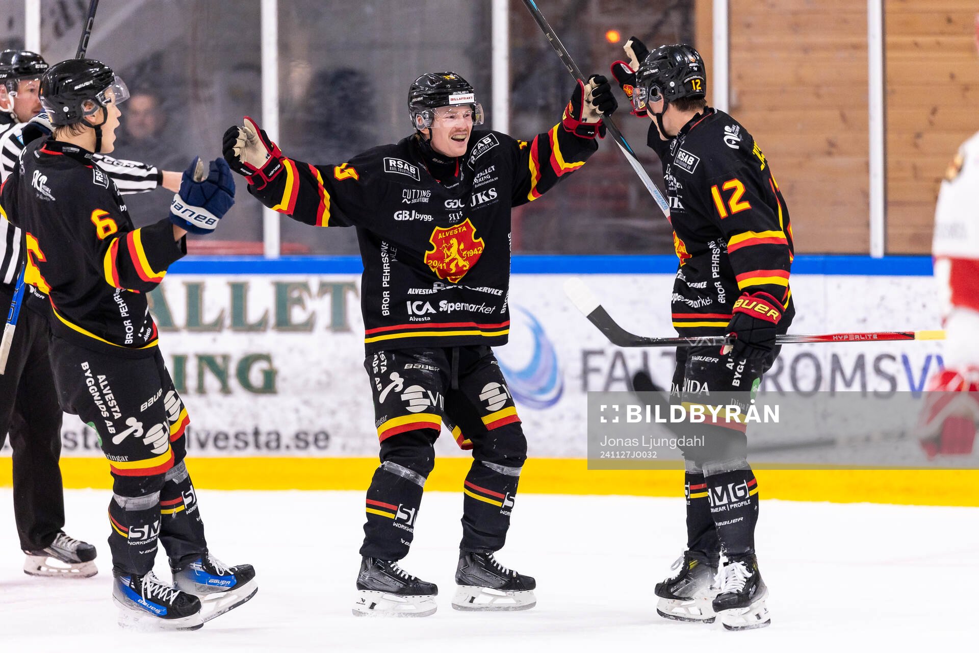 Alvesta SKs Joakim Nilsson jublar